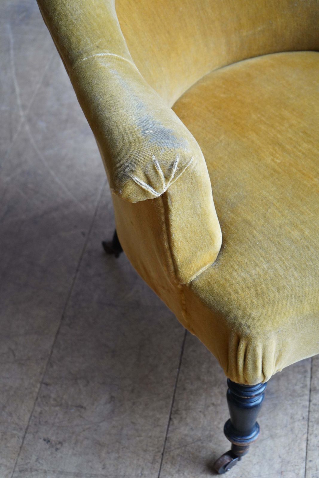 photo buy French Mustard Tub Chair