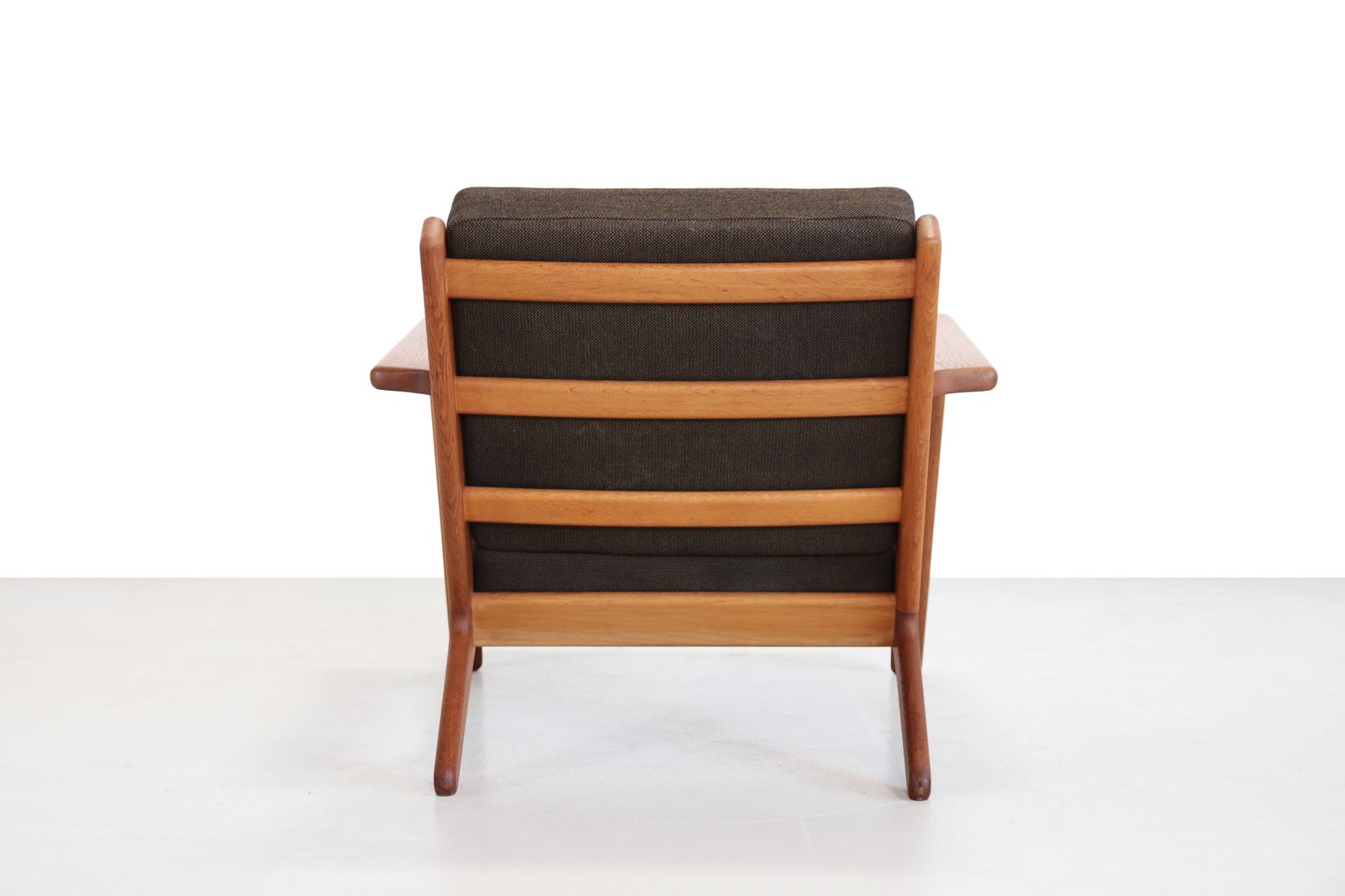 Oak Hans Wegner Ge290 Armchair For Getama photo for sale