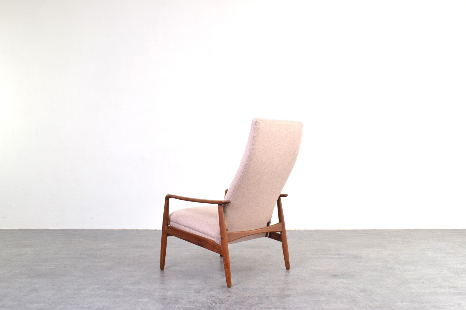 Mid Century Danish Teak Lounge Chair By Søren Ladefoged For Sl Møbler, 1960s. photo vintage