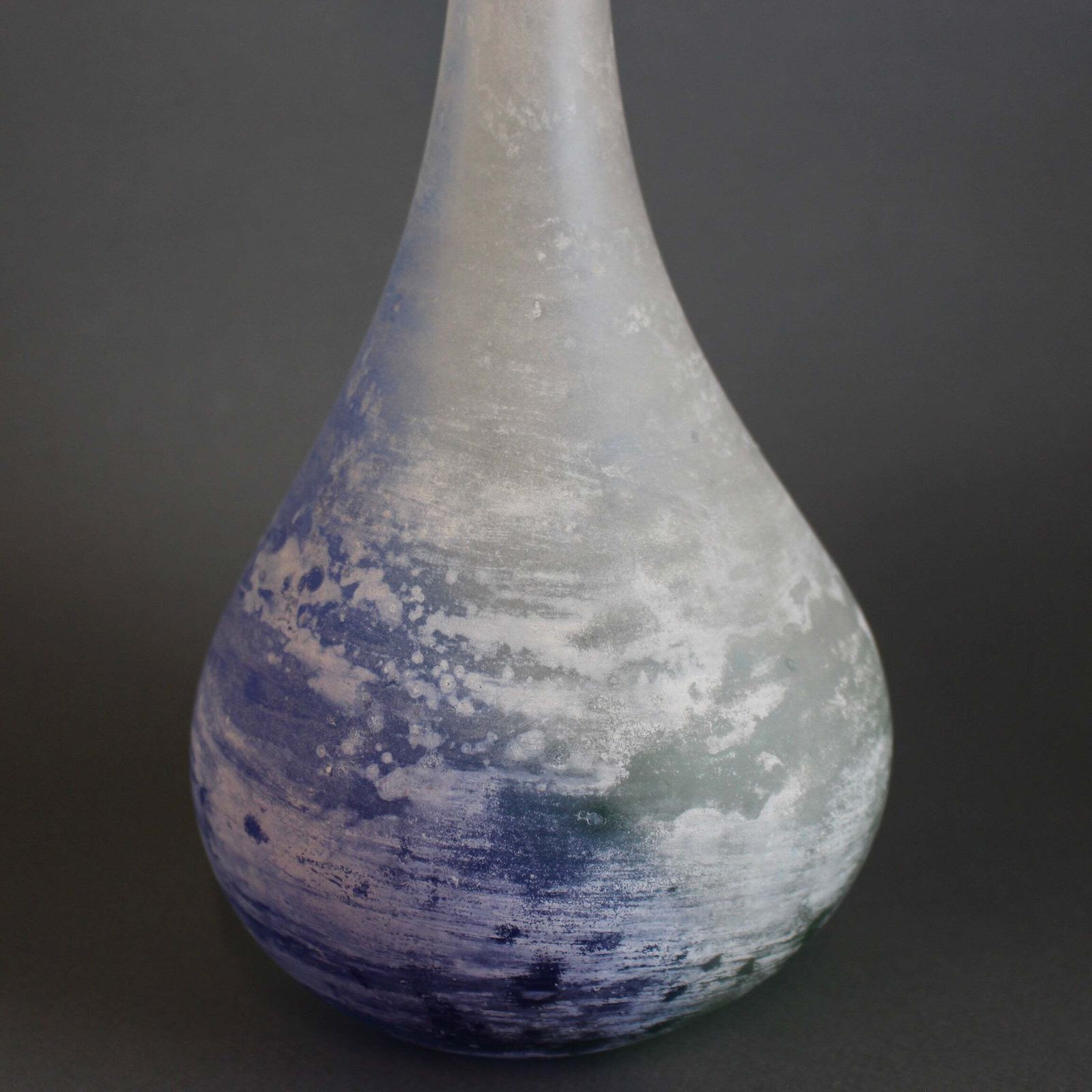 Vintage Murano 'Scavo' Glass Vase By La Murrina (Circa 1960s 70s) photo 665.0