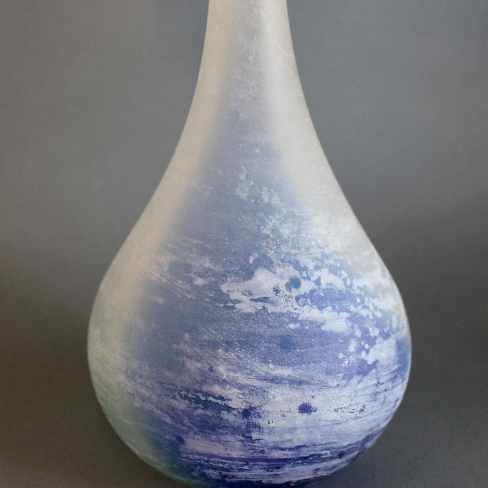 Vintage Murano 'Scavo' Glass Vase By La Murrina (Circa 1960s 70s) photo vinterior