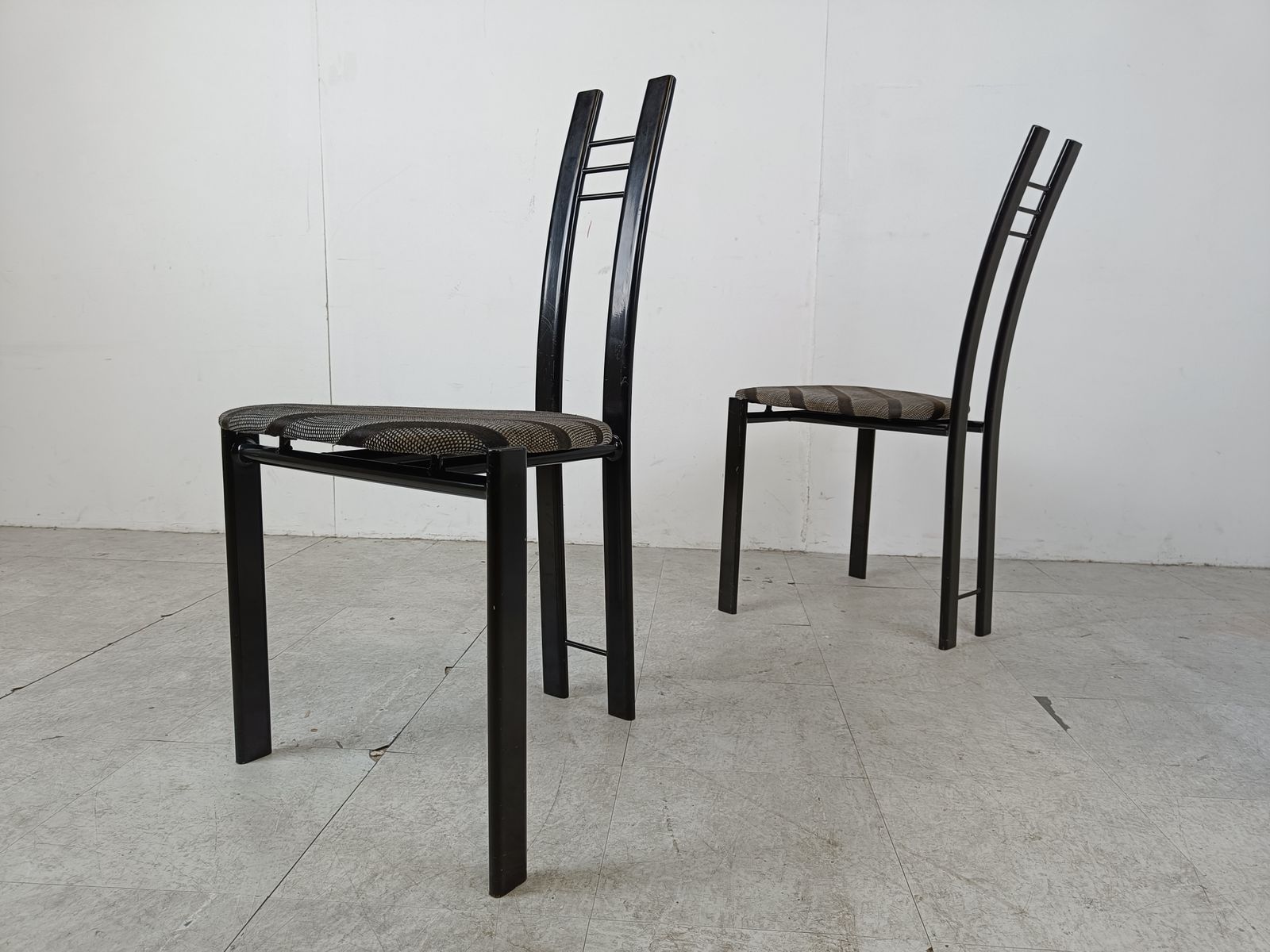 Post Modern Dining Chairs, 1980s Set Of 4 photo buy