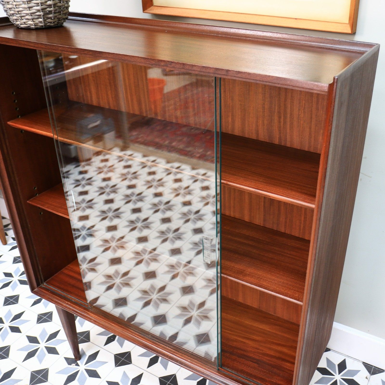 Furniture Teak Bookcase Richard Hornby For Fyne Ladye Teak Mid Century. photo