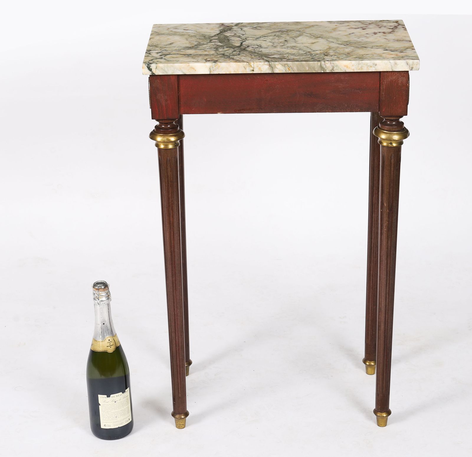 photo for sale Antique Peite Console Sevres Plaques Marble Top 20th Century