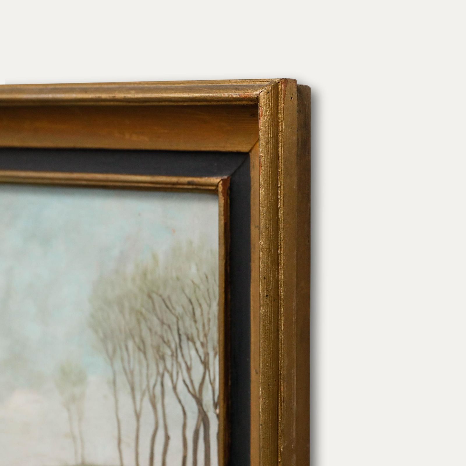 Willi Herrmann (1865 1963) Mid 20th Century Oil, Trees In The Rolling Hills photo buy