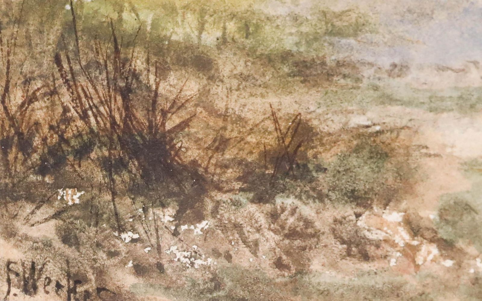 Frederick Weekes (Fl.1854 1893) Framed Watercolour, Informing The Army photo vinterior