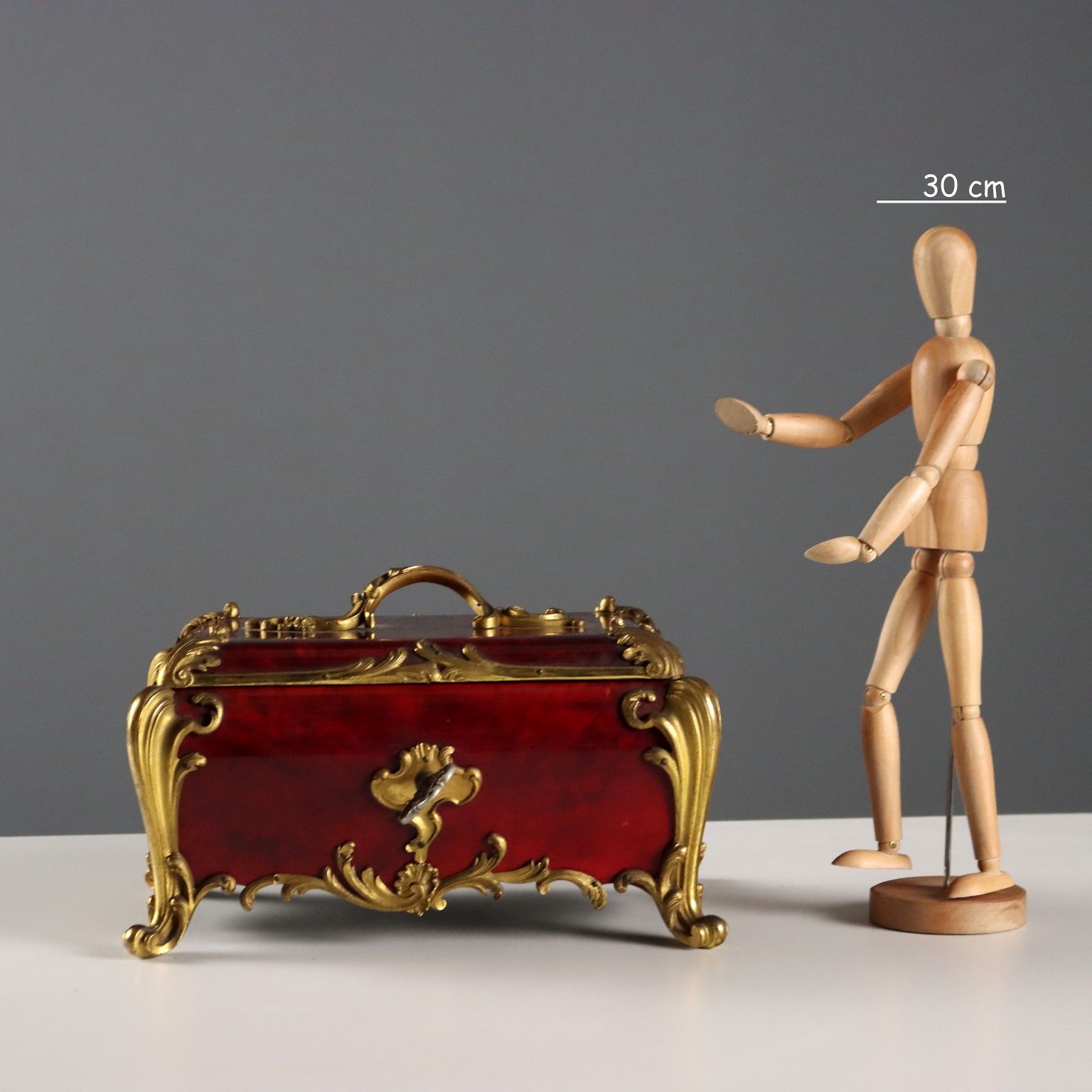 Antique Jewelry Casket Napoleon III France XIX XX Century photo furniture