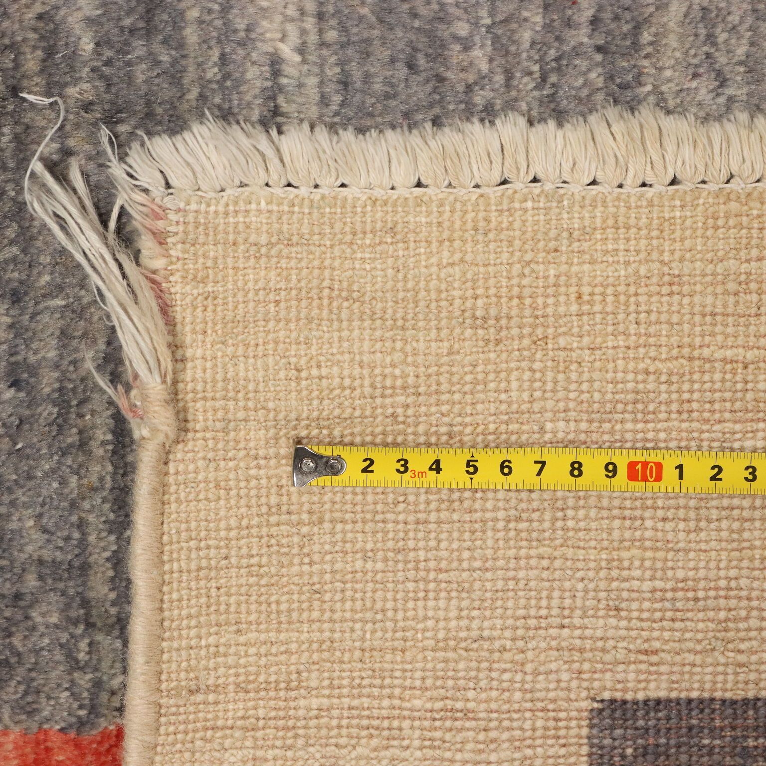 photo for sale Vintage Carpet Wool Heavy Knot Handmade Italy 116 X 77 In
