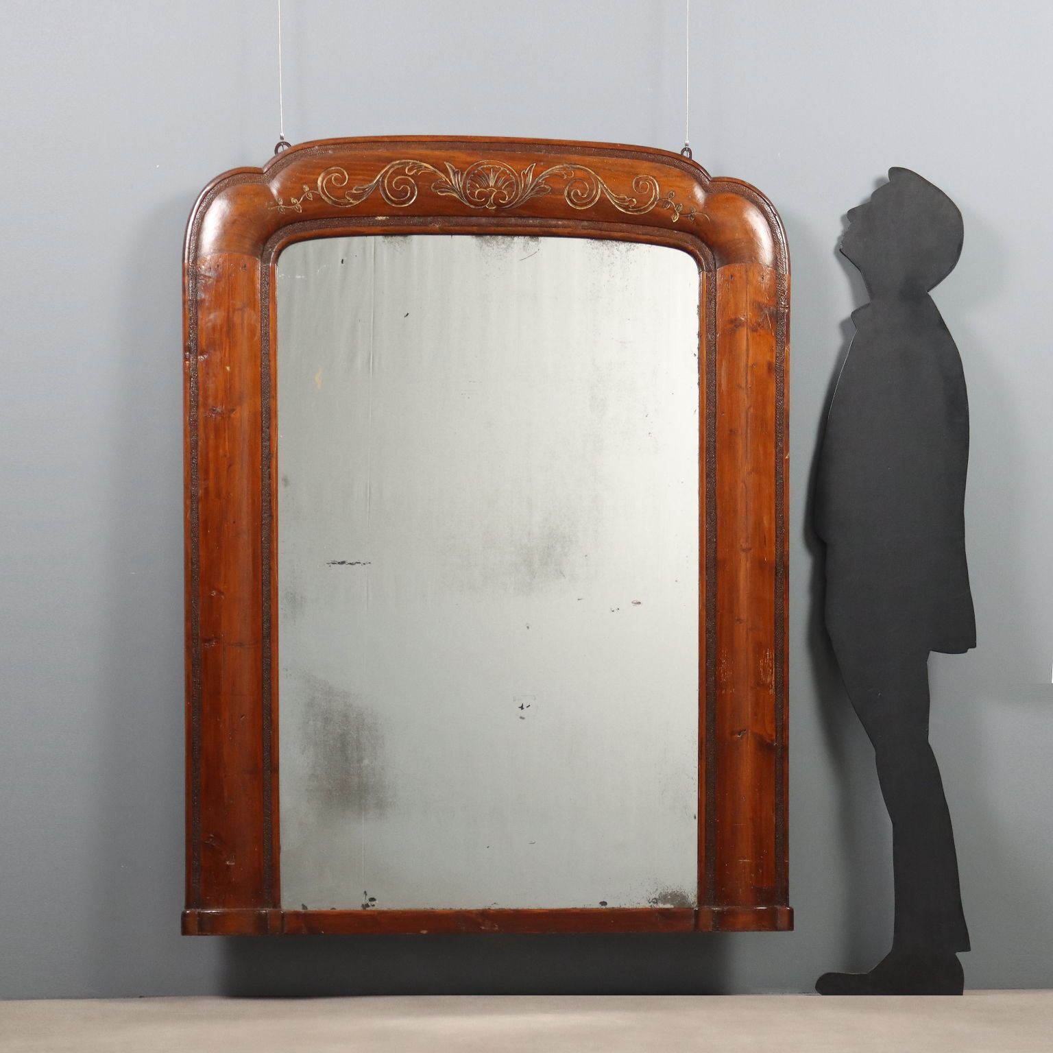 Miroir de table en peuplier et sapin photo furniture