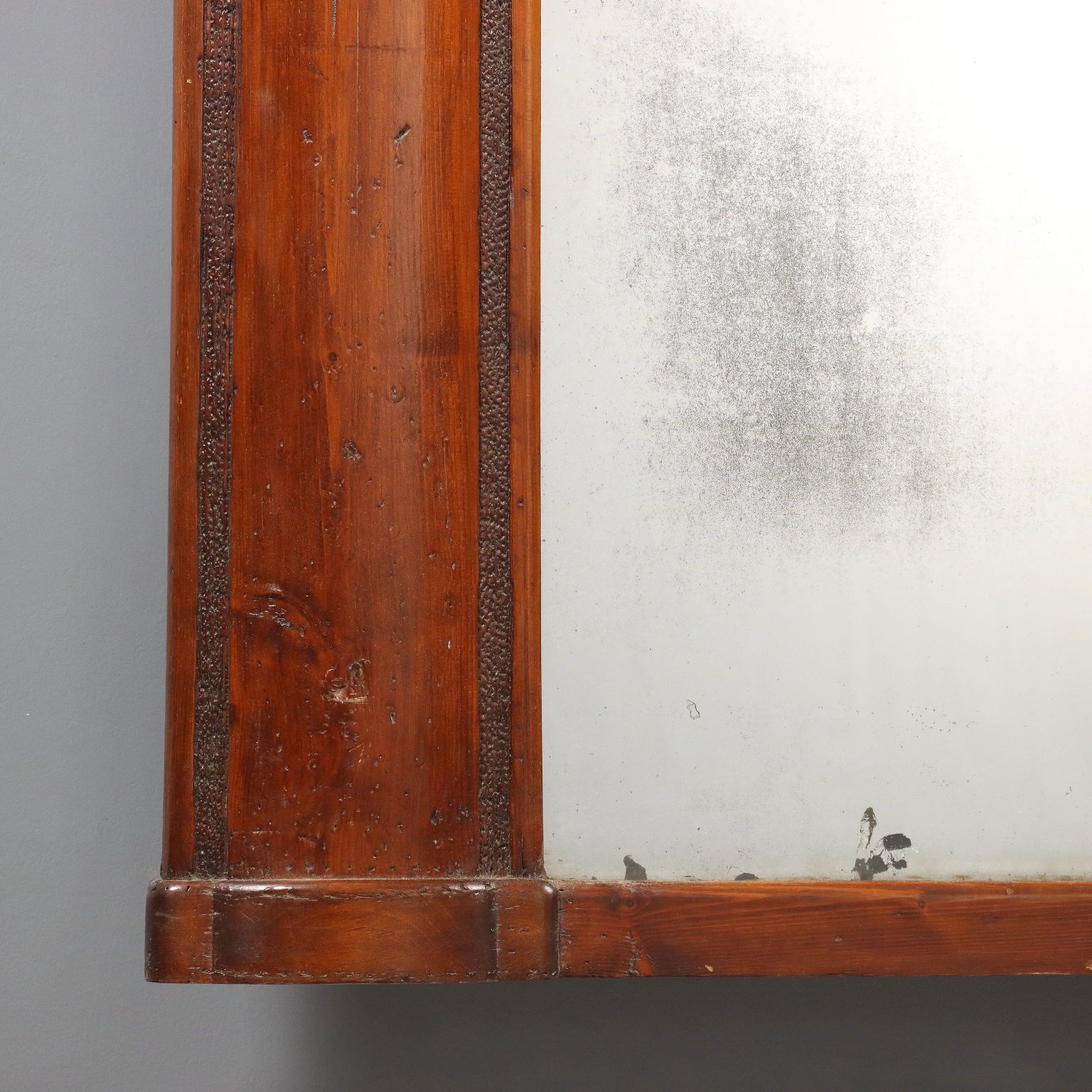 Miroir de table en peuplier et sapin photo buy