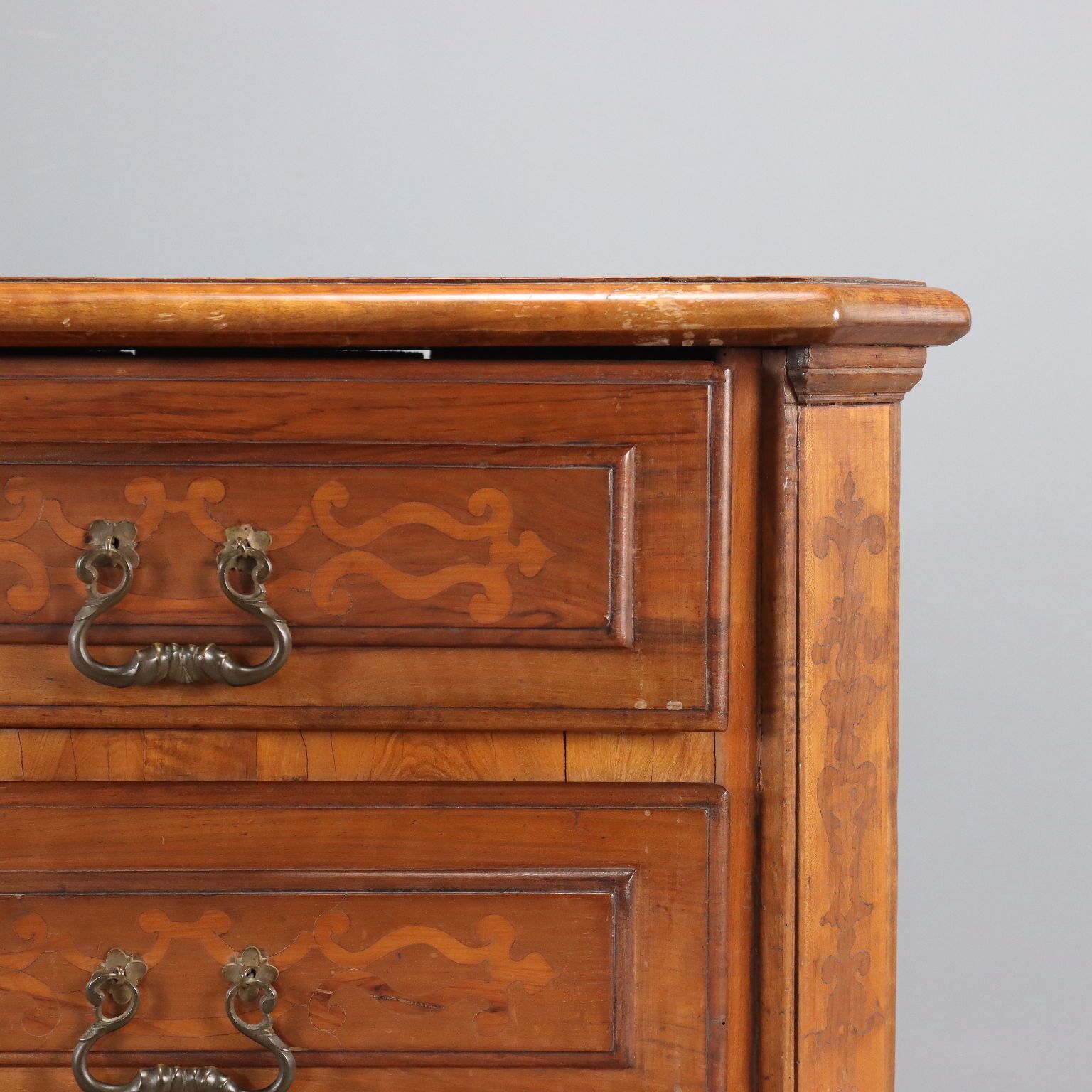 Chest Of Drawers Baroque Walnut 4 Drawers XVIII Century photo buy