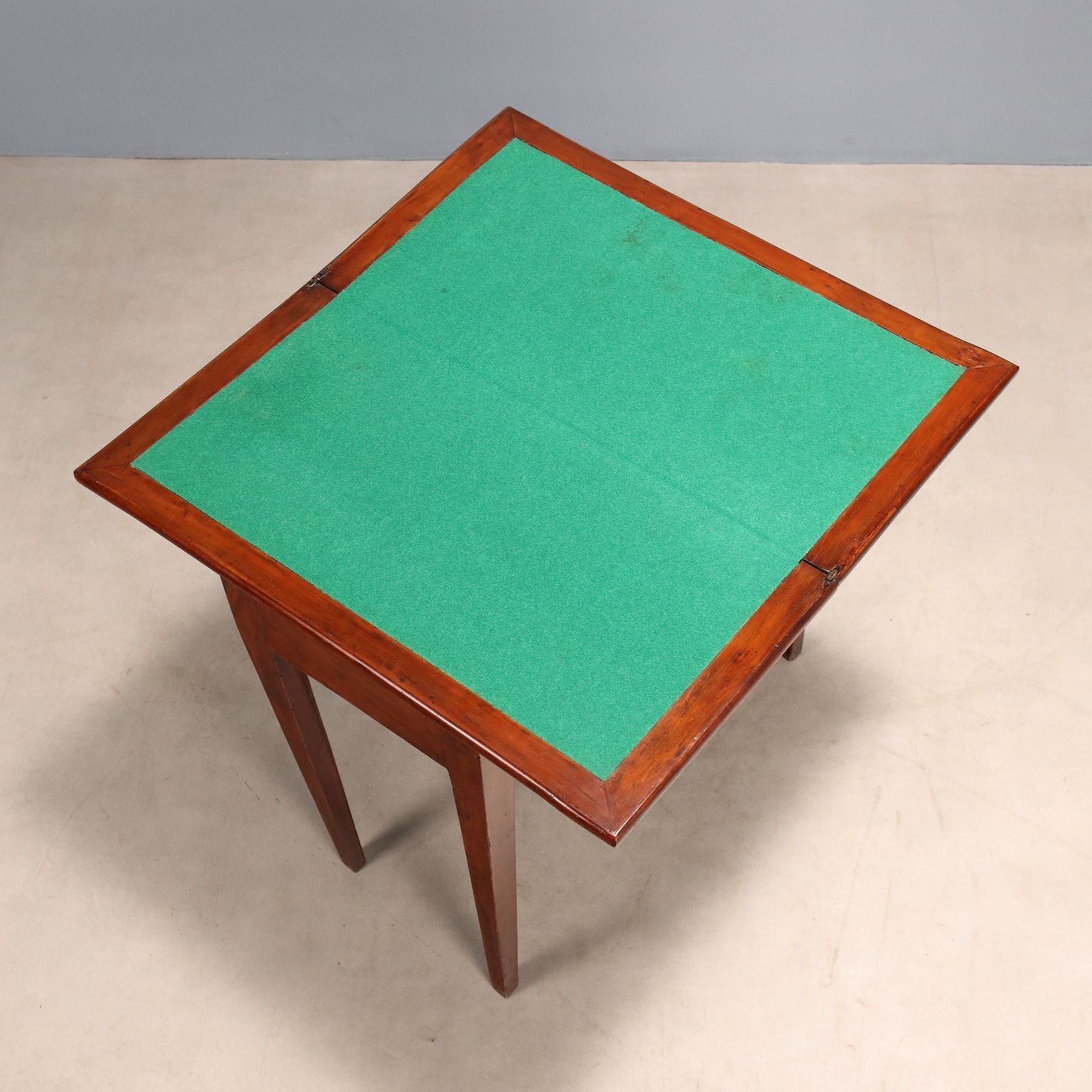 Antiek Directoire Speeltafel Mahonie Populier 19e Eeuw photo Meubels
