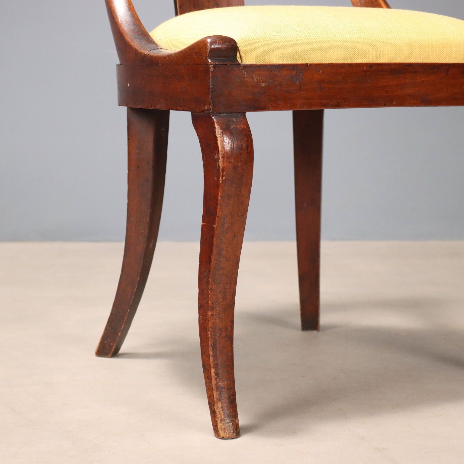 Antique Chairs Louis Philippe Walnut Italy XIX Century photo vinterior
