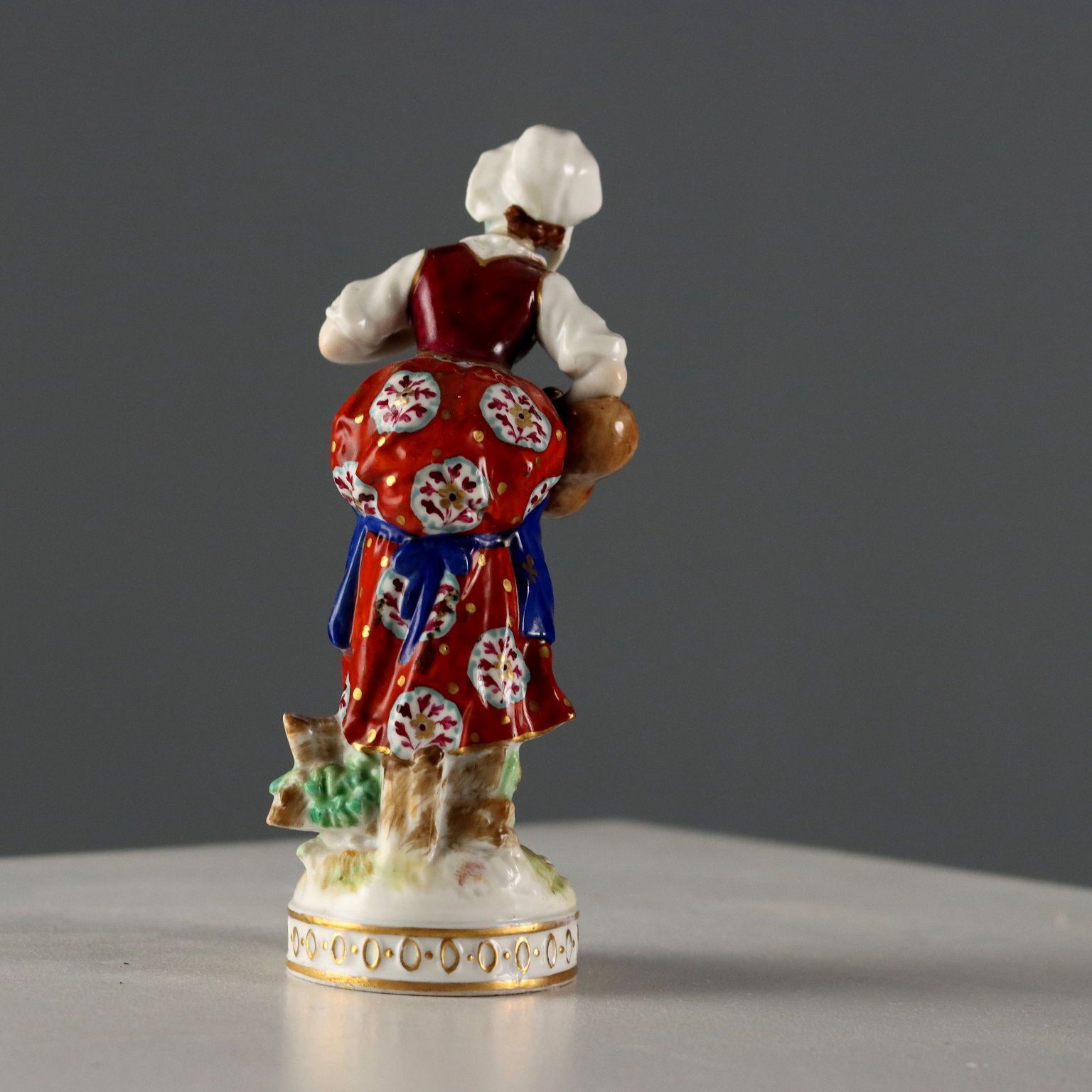 Antique Figurines Ludwigsburg Porcelain Germany 1860 photo buy