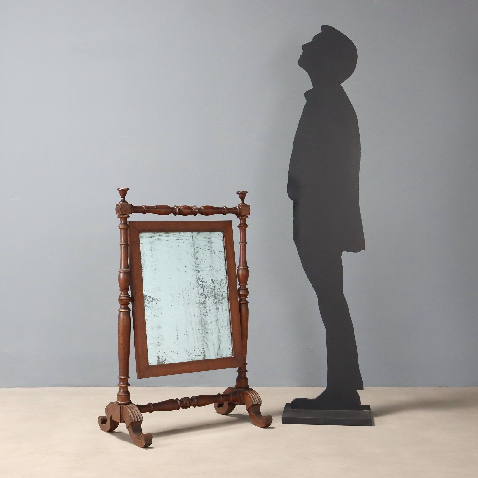 Miroir de coiffeuse en noyer photo furniture