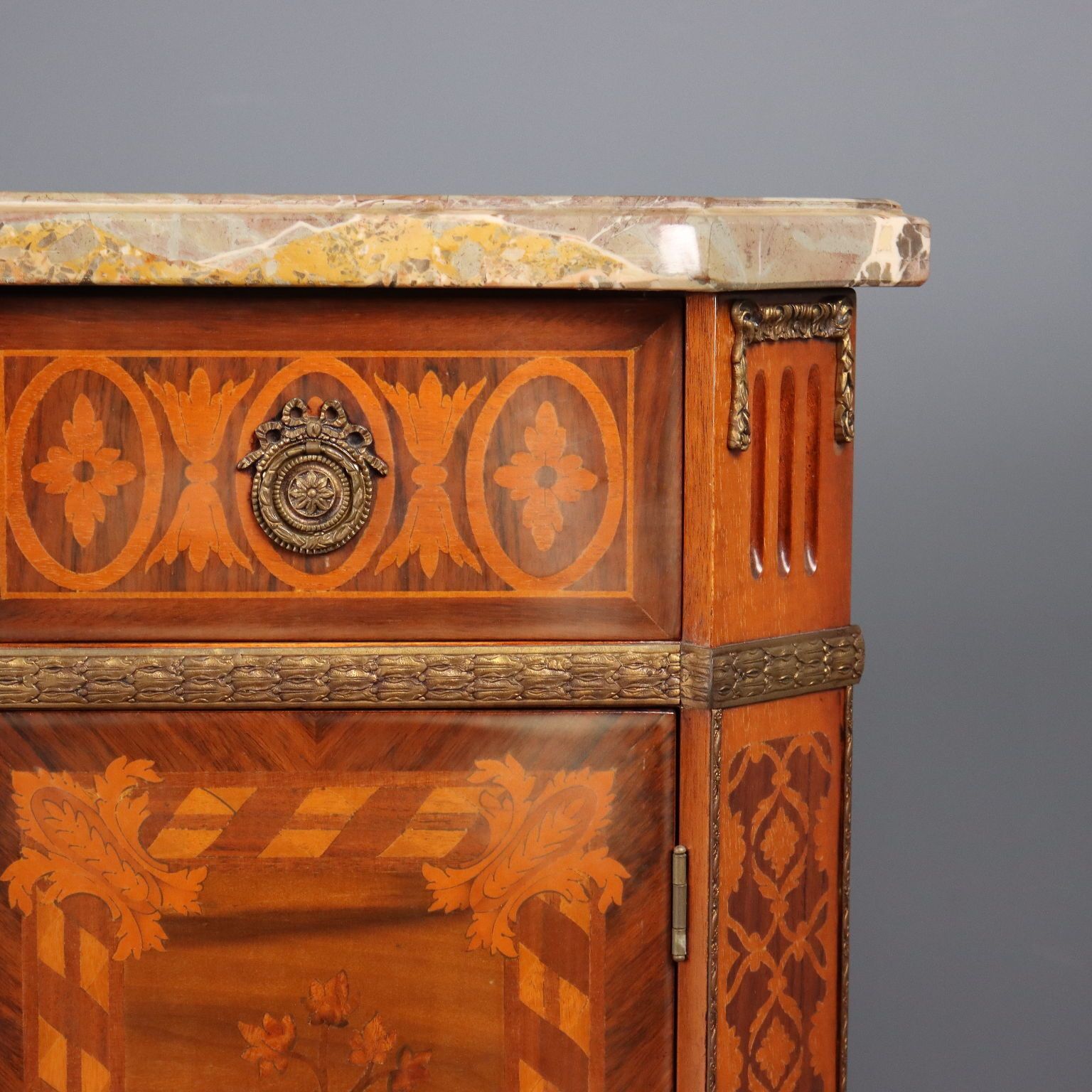 Antique Chest Of Drawers Napoleon III Various Woods Italy XX Century photo buy