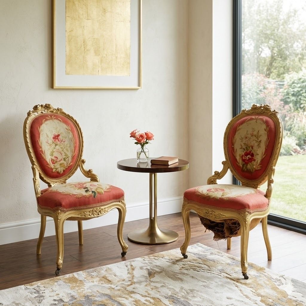 Chairs Baroque Style Carved Wood XIX Century photo furniture