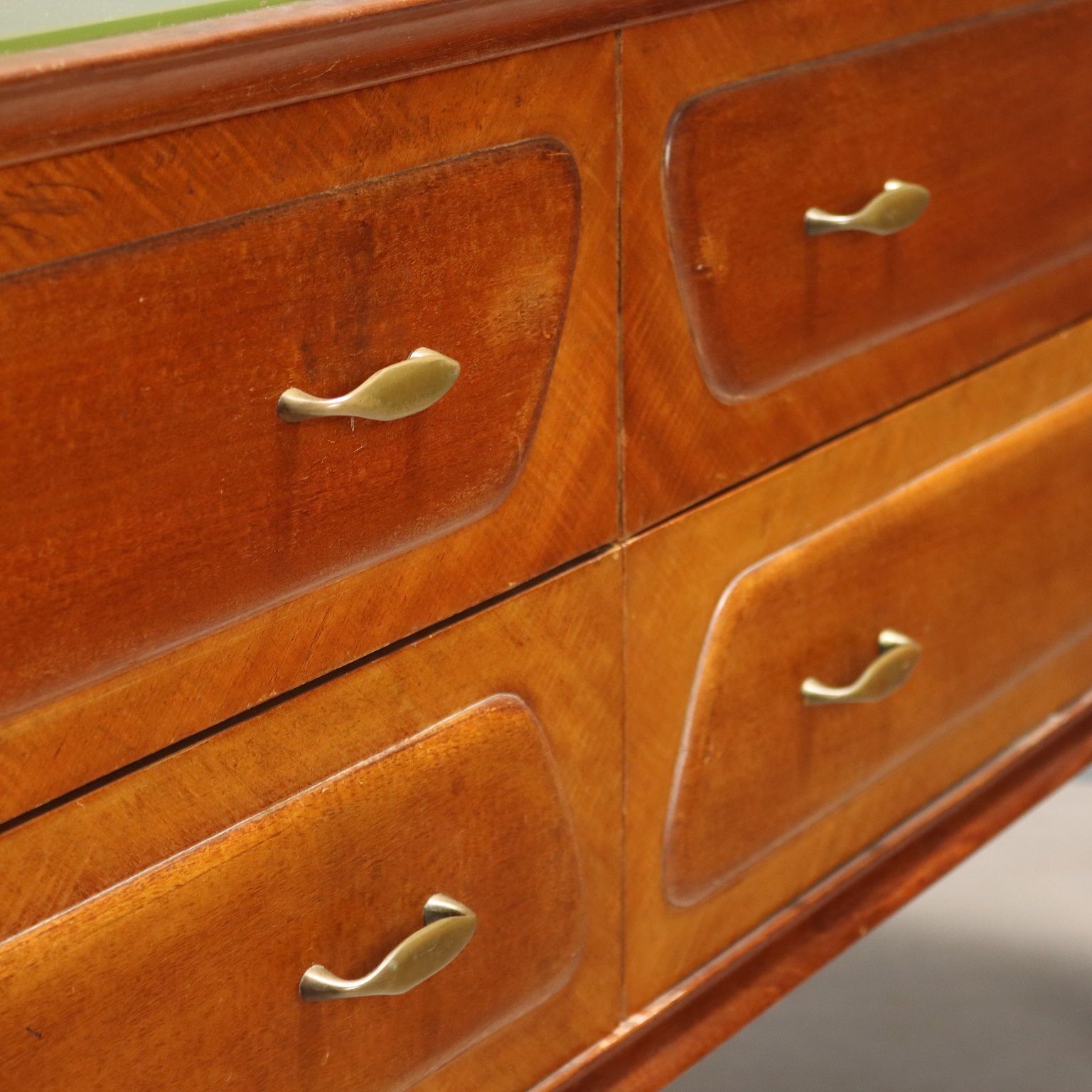 Vintage Chest Of Drawers Mahogany Veneer Design 1950s 1960s photo vintage