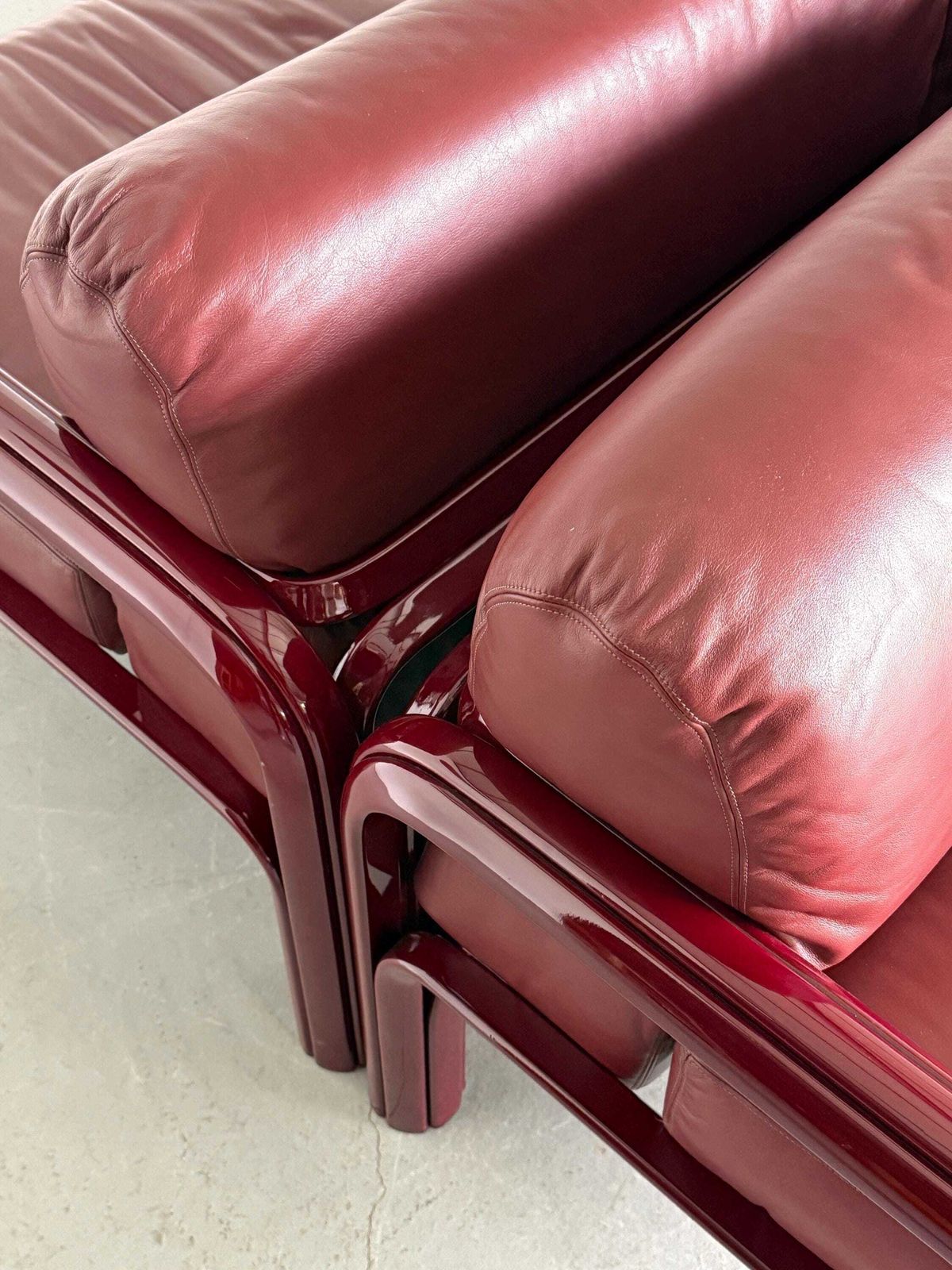 photo vinterior 1 Of 2 Gae Aulenti 'Orsay' Loveseat Sofa For Knoll International, 1970s