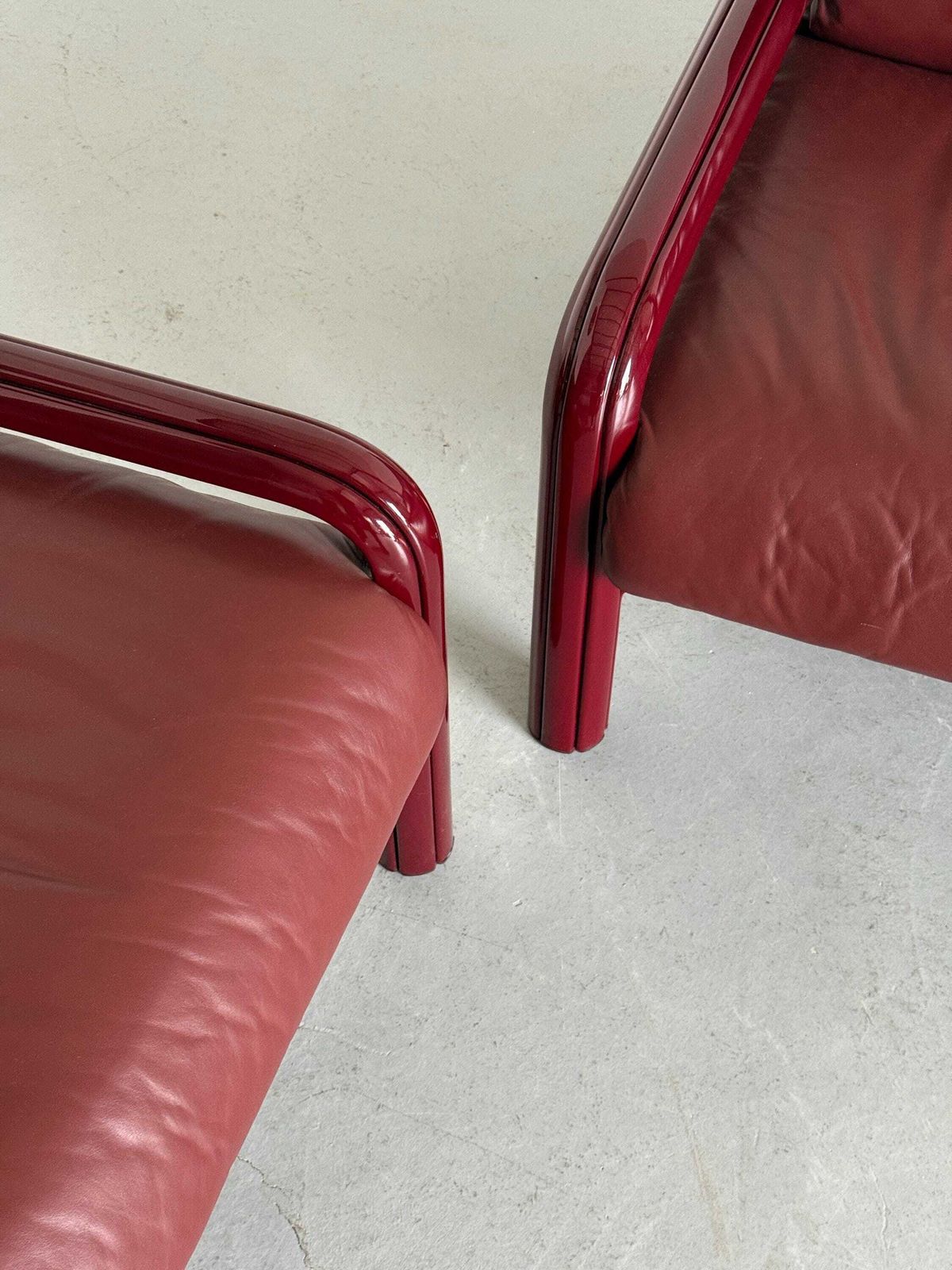photo buy 1 Of 2 Gae Aulenti 'Orsay' Loveseat Sofa For Knoll International, 1970s