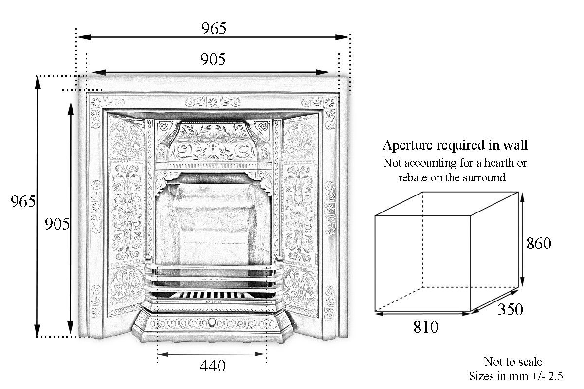 Fireplace Grate Victorian 19th Century Cast Iron Antique Reclaimed 1889 1893 photo furniture