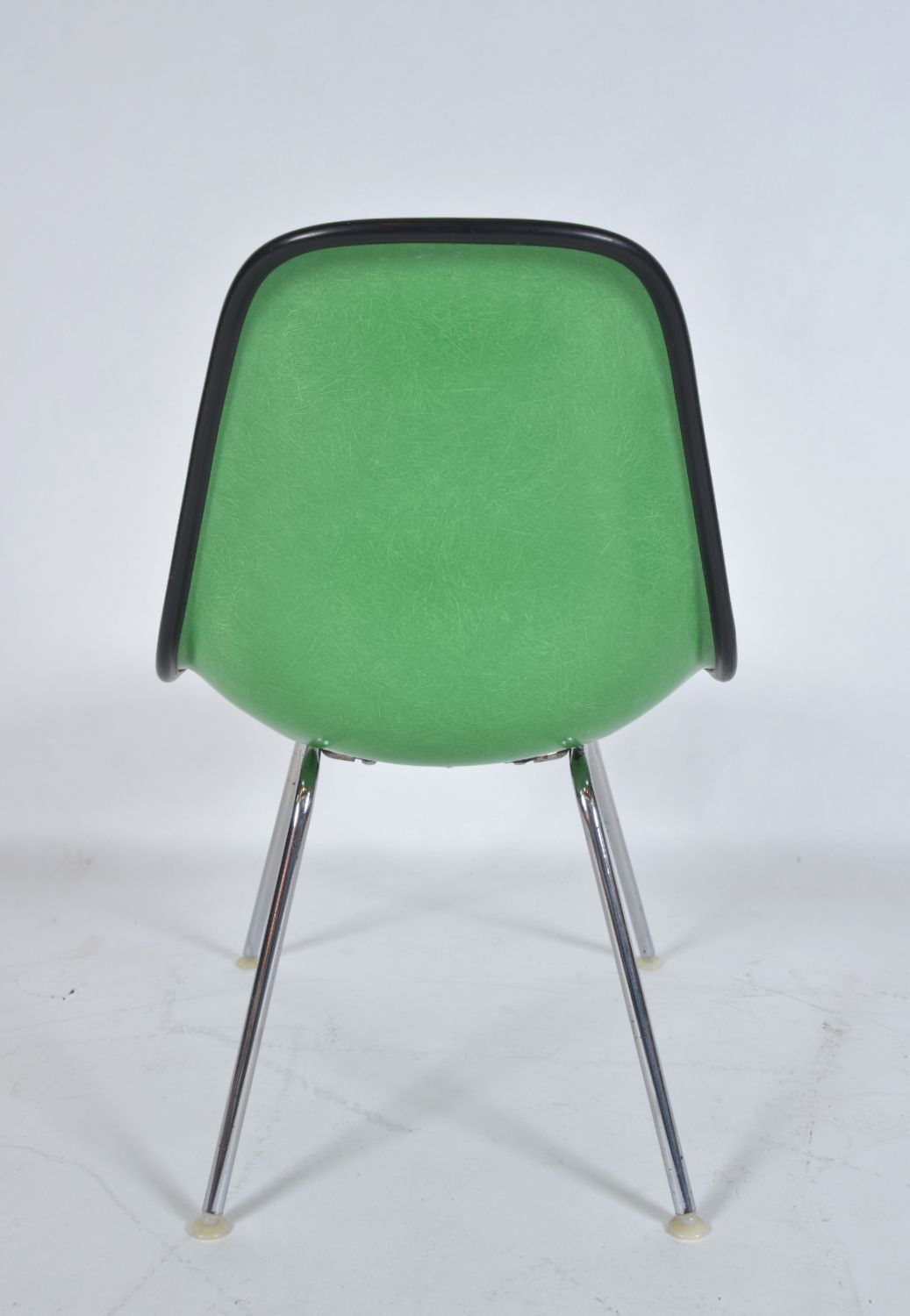 1960s Herman Miller Eames Fibreglass Shell Green Msx 1 Low Dressing Occasional Chair photo 295.0