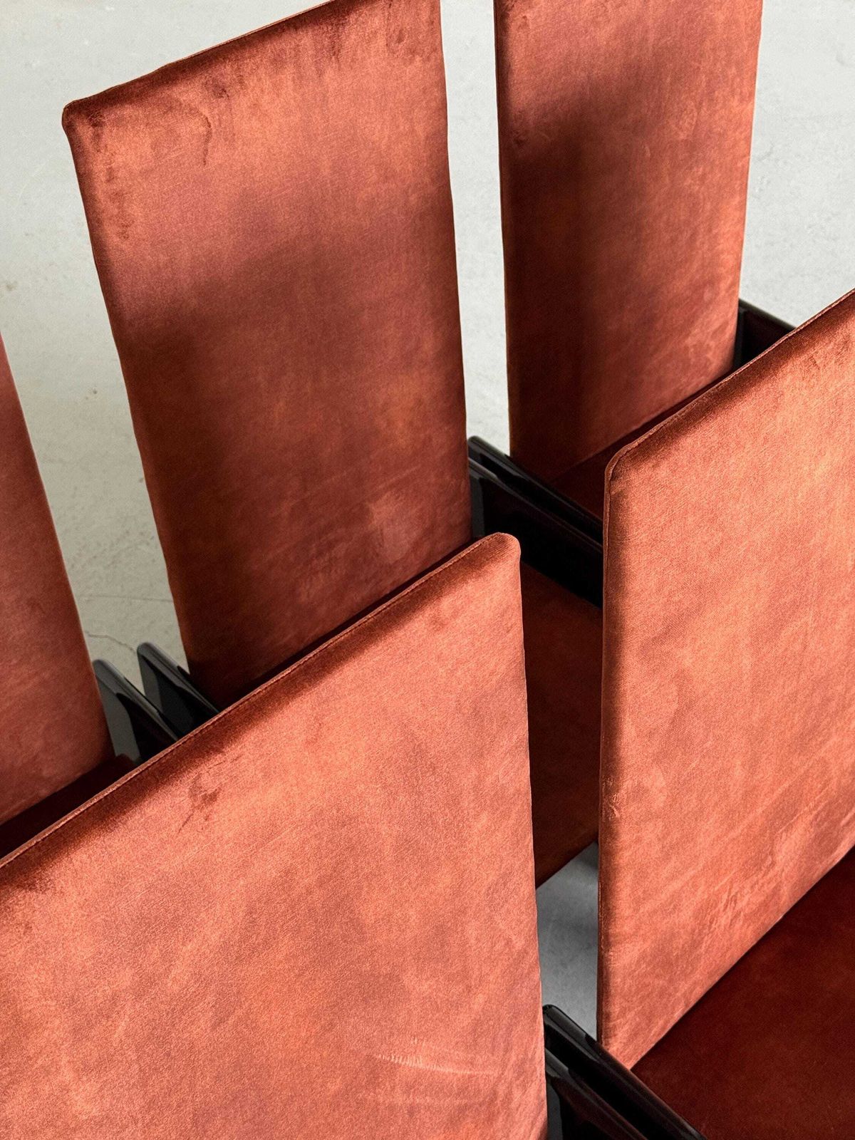 4798.0 Set Of 6 Kazuki Chairs By Kazuhide Takahama For Gavina, 1968 Italy photo