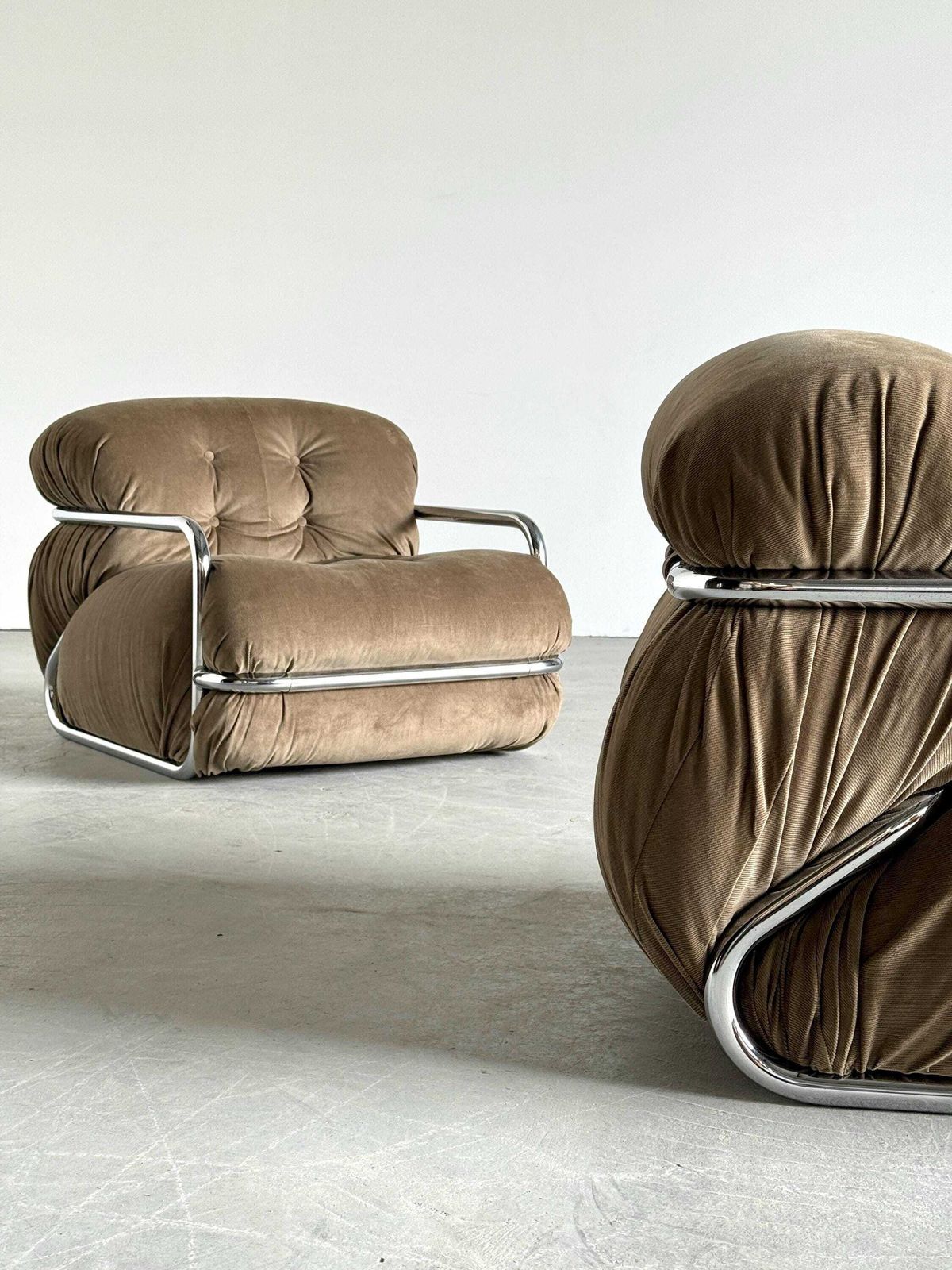 Reserved Pair Of Vintage Italian Armchairs By Mario Sabot, 1970s photo 5064.0