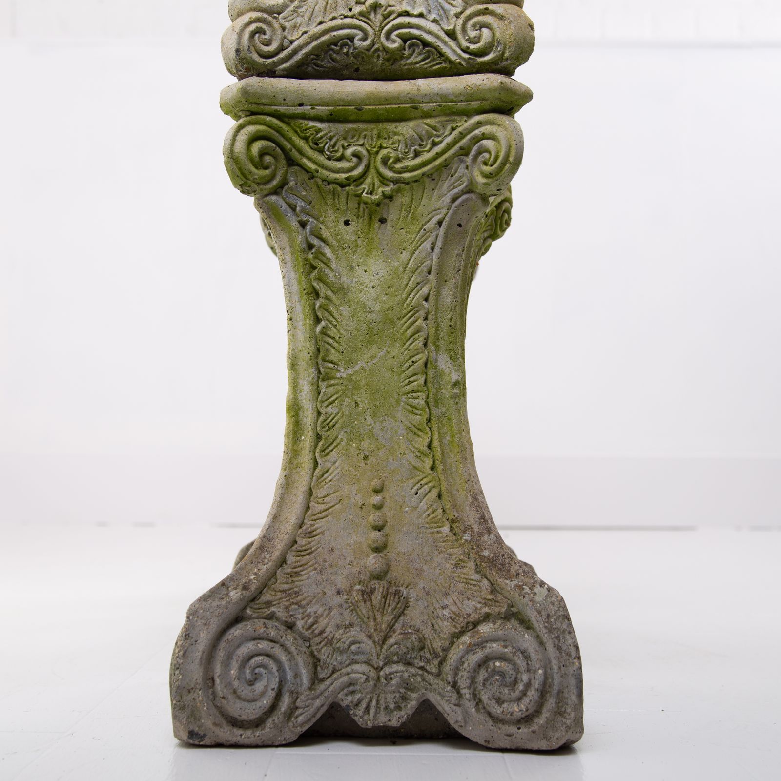 Set Of 3 Mid Century Highly Decorative Planters On Plinths photo vintage