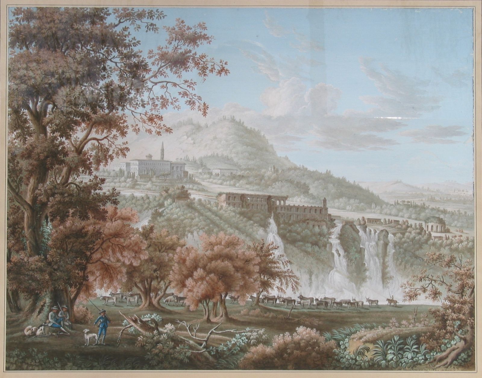 Waterfalls At The Villa Mecenate At Tivoli photo furniture
