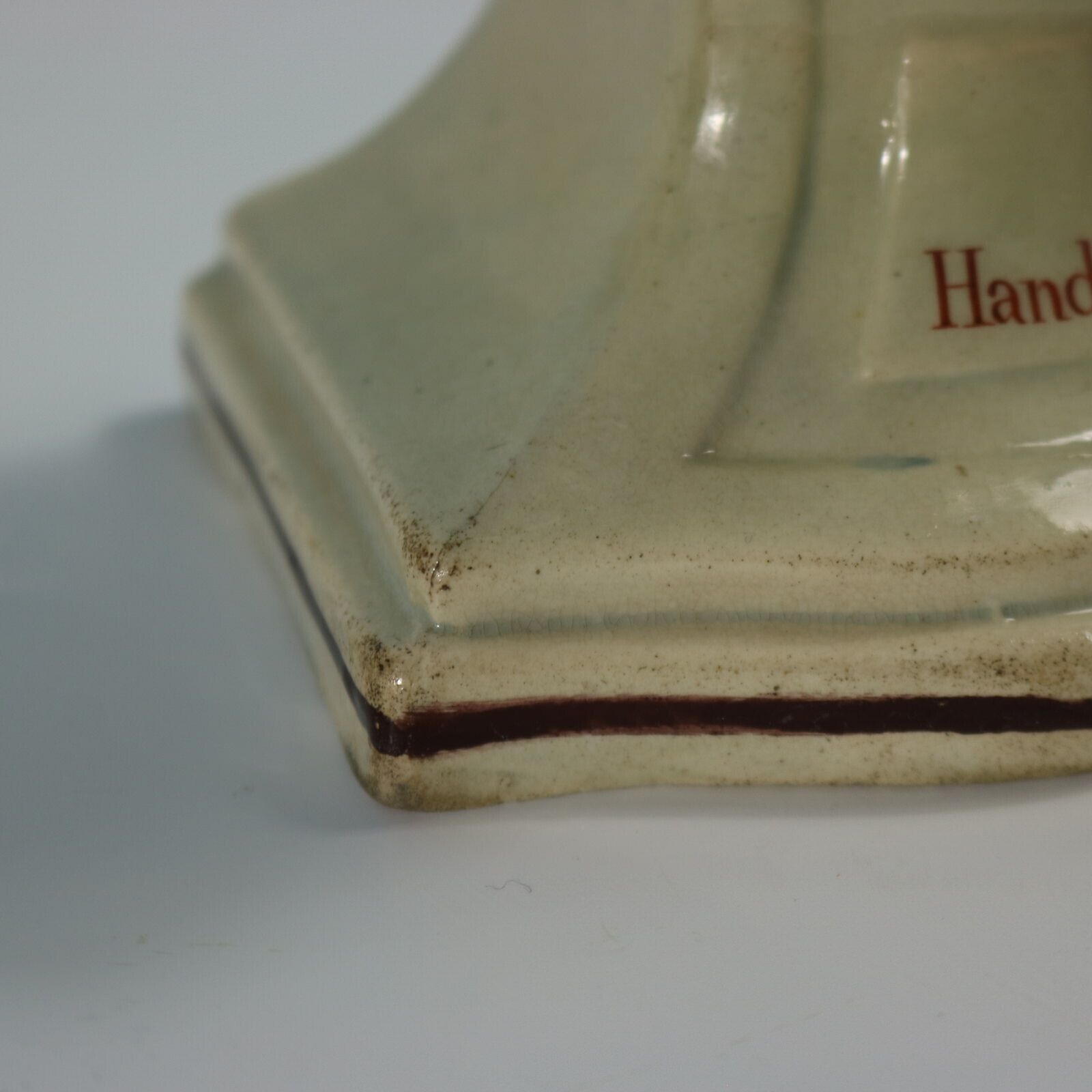 photo vintage Staffordshire Pearlware Bust Of The Composer Handel