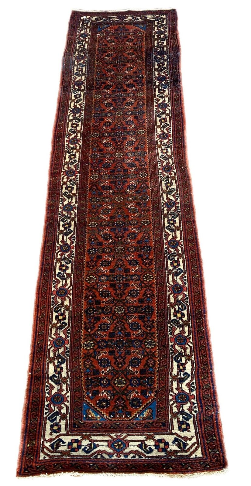 Vintage Hamadan Runner 2.83m X 0.76m photo furniture