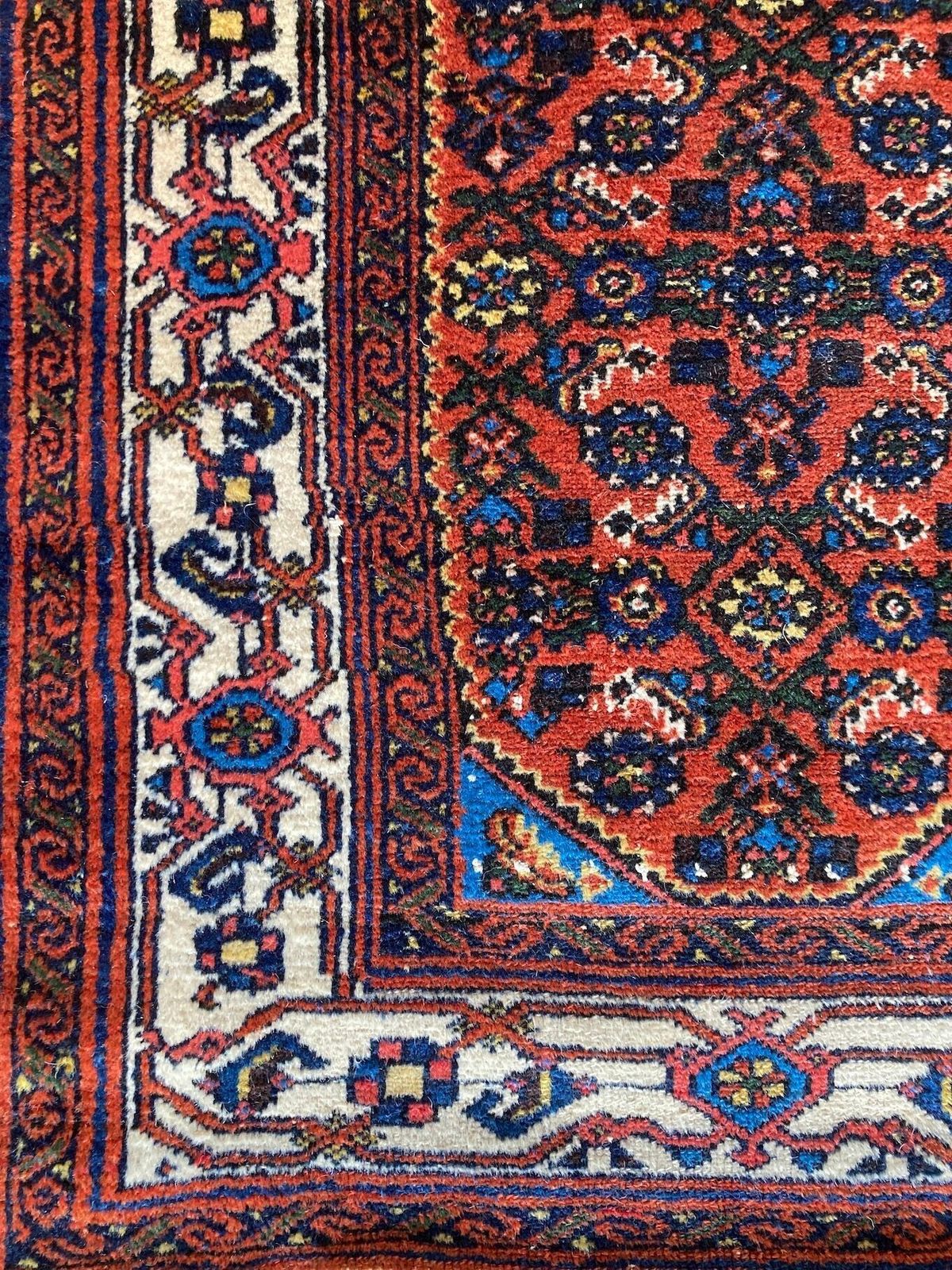 Vintage Hamadan Runner 2.83m X 0.76m photo vinterior