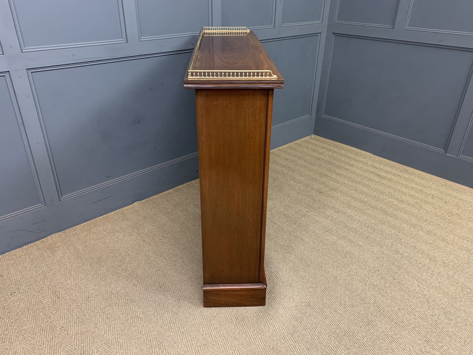 photo furniture Late Victorian Walnut Open Bookcase