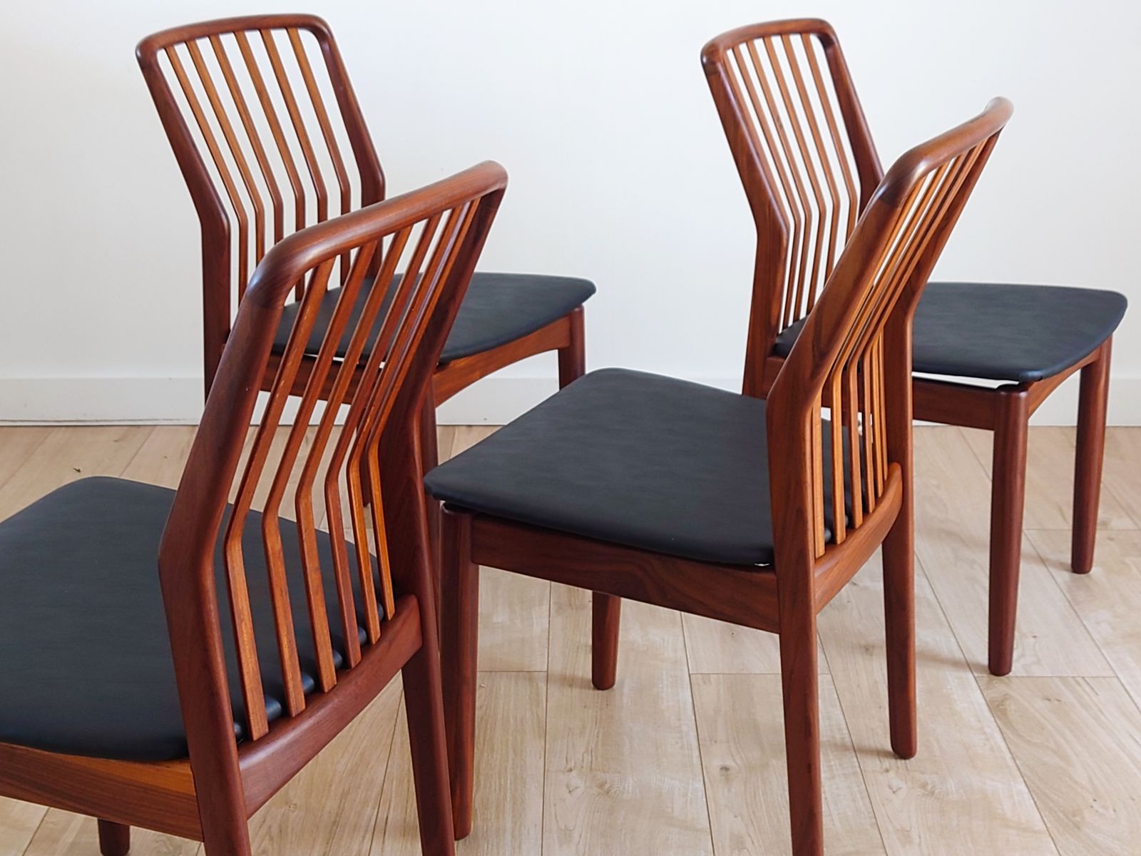 Mid Century Retro Danish Dining Chairs By Svenda Aage Madsena photo Furniture