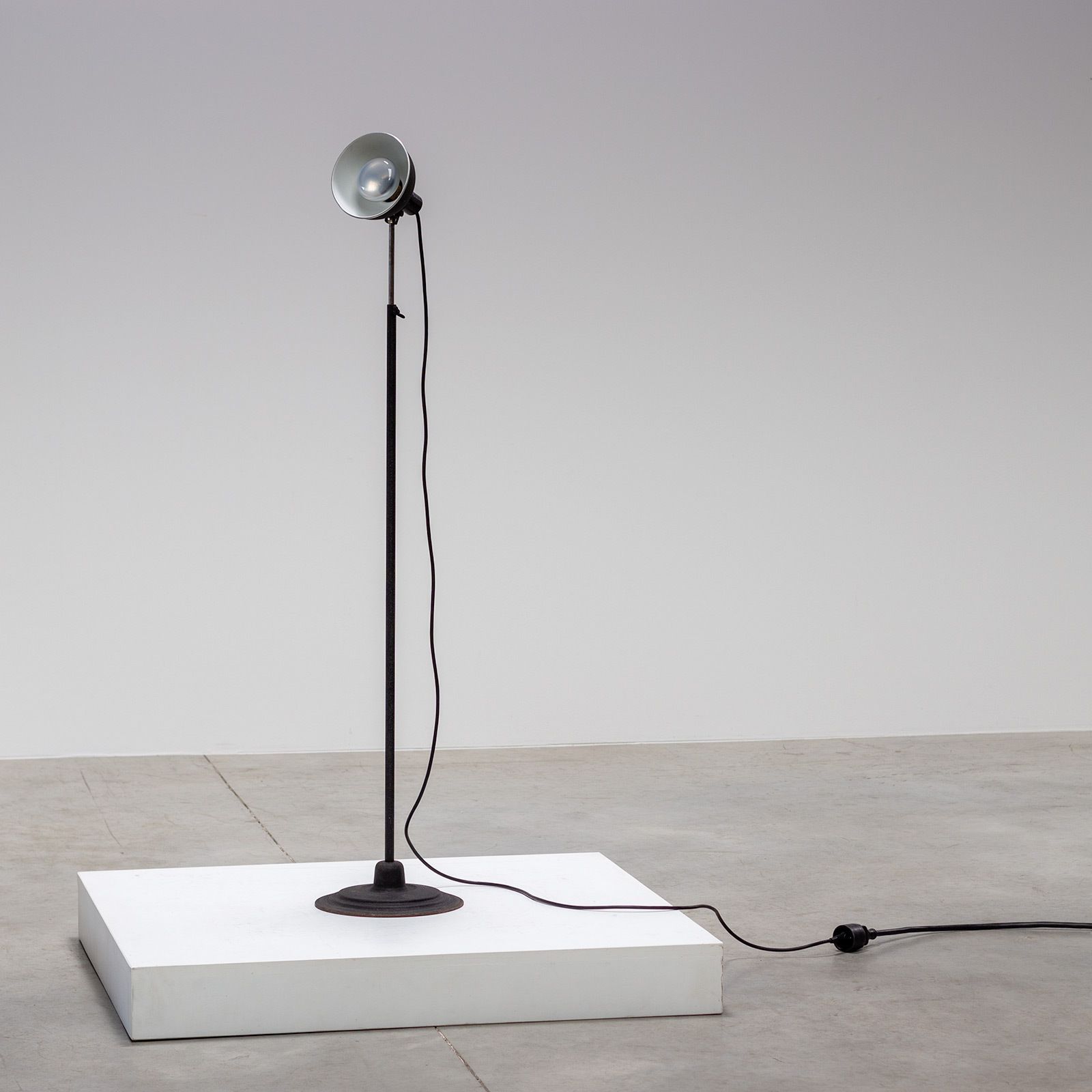 Mid Century Studio Lighting Floor Lamp Manufactured By Kap Around 1950 photo for sale