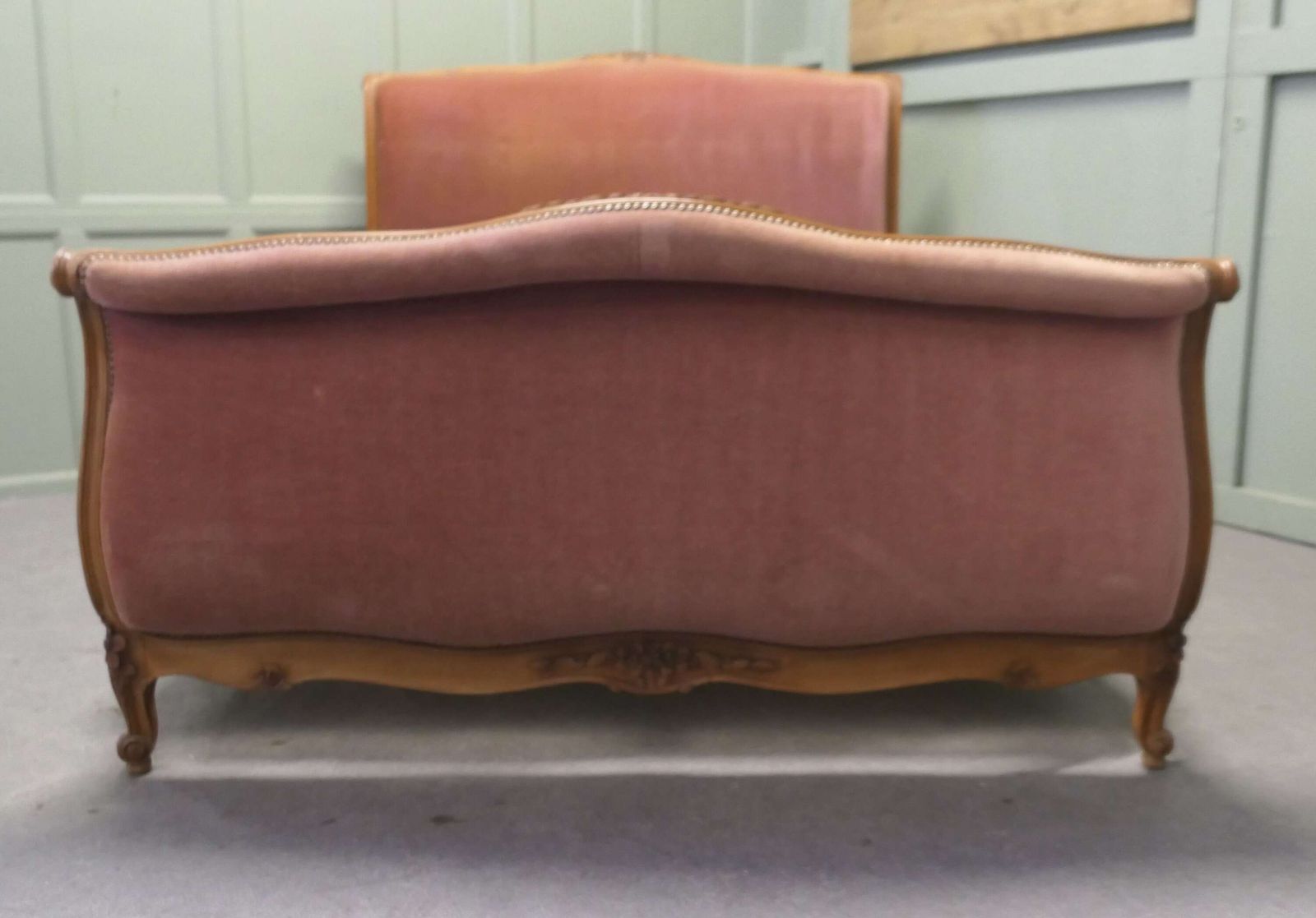 French Upholstered Château Double Bed photo furniture
