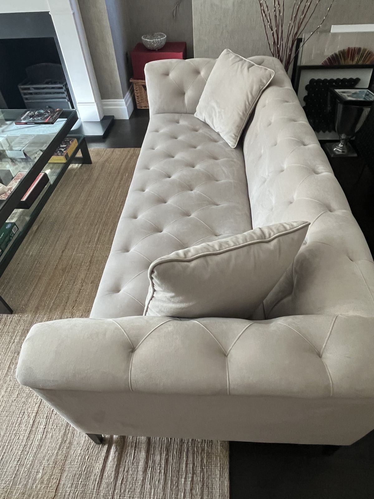 Eichholz Cesare 1x 3 Person Sofa, Cushions And 2no. Armchairs   Virtually Unused photo Furniture