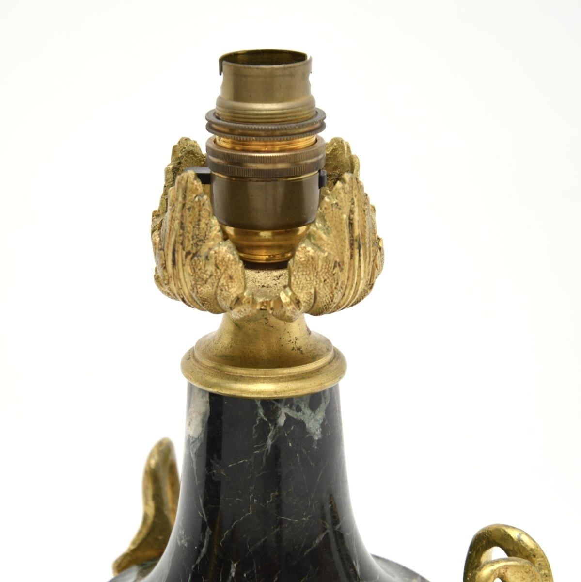 Antique French Marble And Gilt Bronze Table Lamp photo 845.0