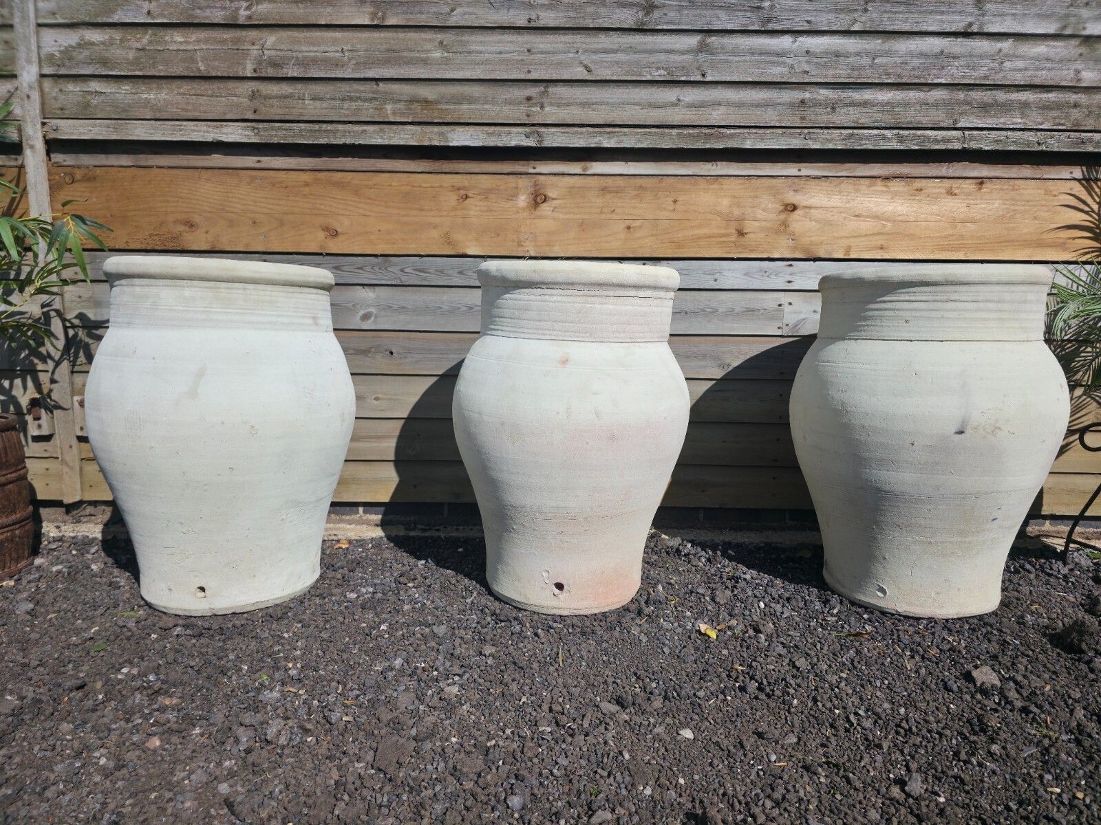 Large Rustic Mediterranean Terracotta Olive Tree Garden Plant Pot Planter Urn photo vinterior