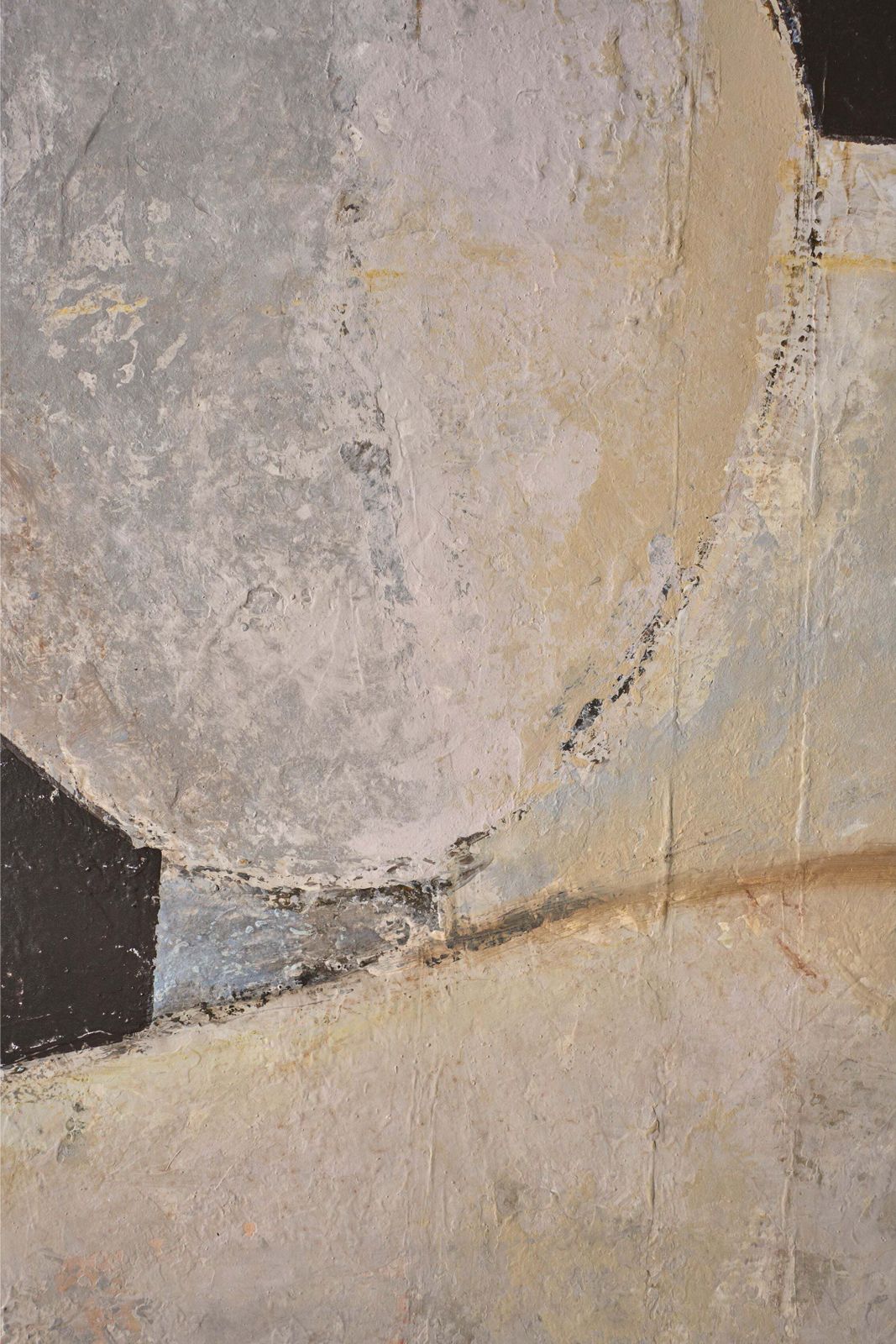 Large Modern Abstract Painting On Board By Sylvia Ortega   007 photo vinterior
