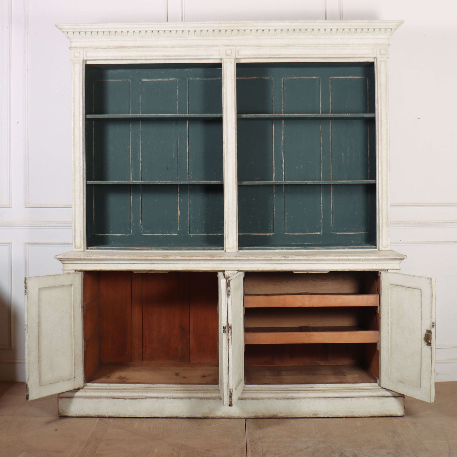 Furniture 19th C Country House Bookcase, 1800s photo