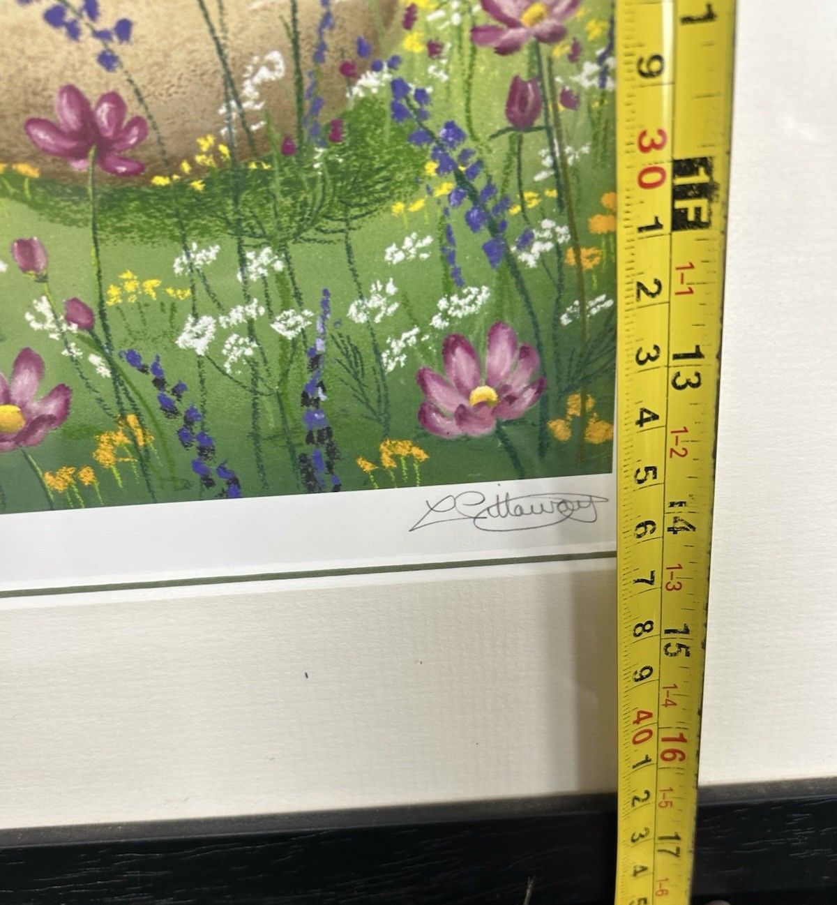 photo vinterior Lucy Pittaway Framed 'It's The Little Things In Life' Signed Print