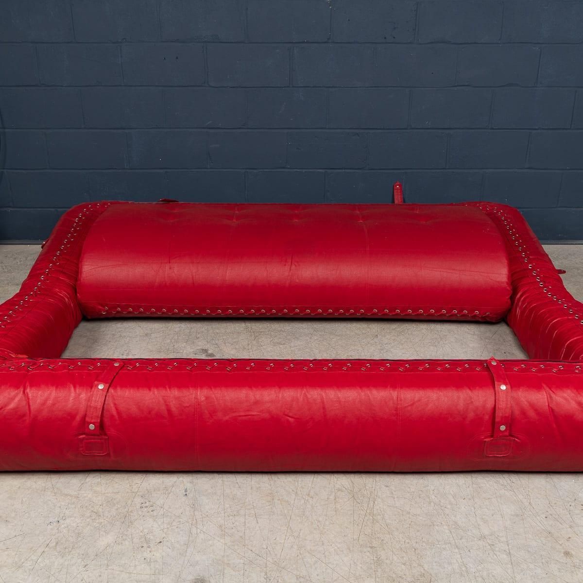 20thc Italian "Anfibio" Sofa Bed By Alessandro Becchi For Giovannetti Collezioni photo vintage