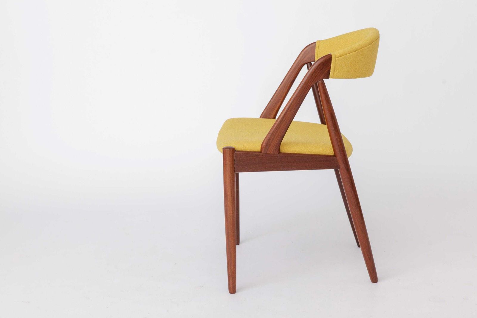 Kai Kristiansen Model 31 Chair, Schou Andersen 1960s, Danish Teak Dining Chair, Restored Upholstered, Mid Century Modern photo 361.0