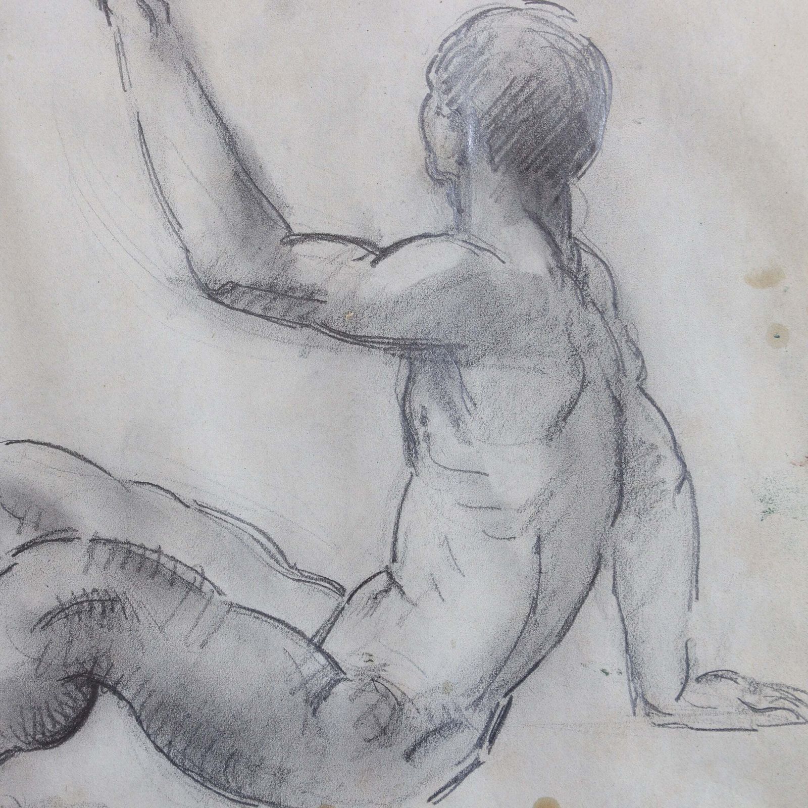 'Study Of Male Nude' By Guillaume Dulac (Circa 1920s) photo buy