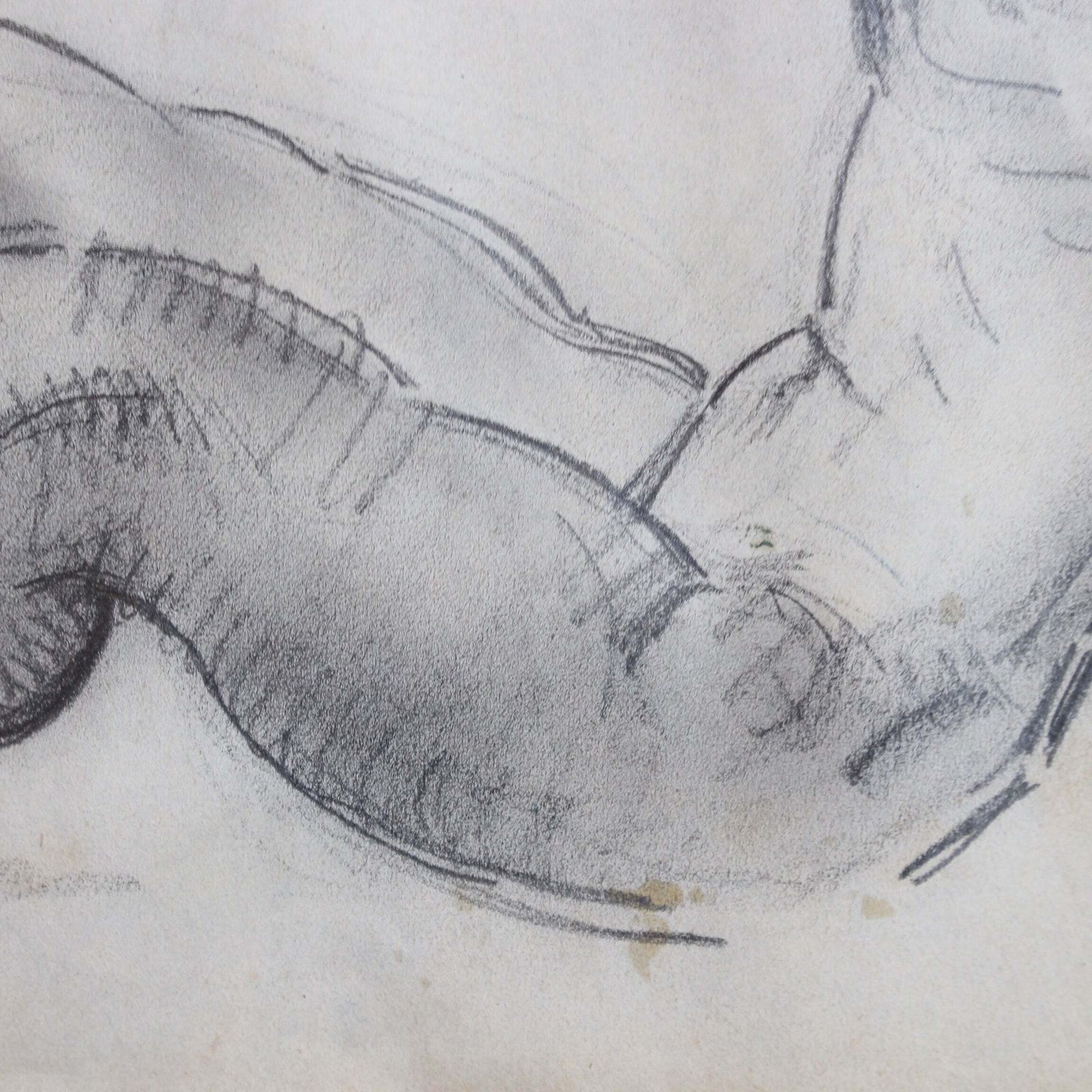 Art 'Study Of Male Nude' By Guillaume Dulac (Circa 1920s) photo