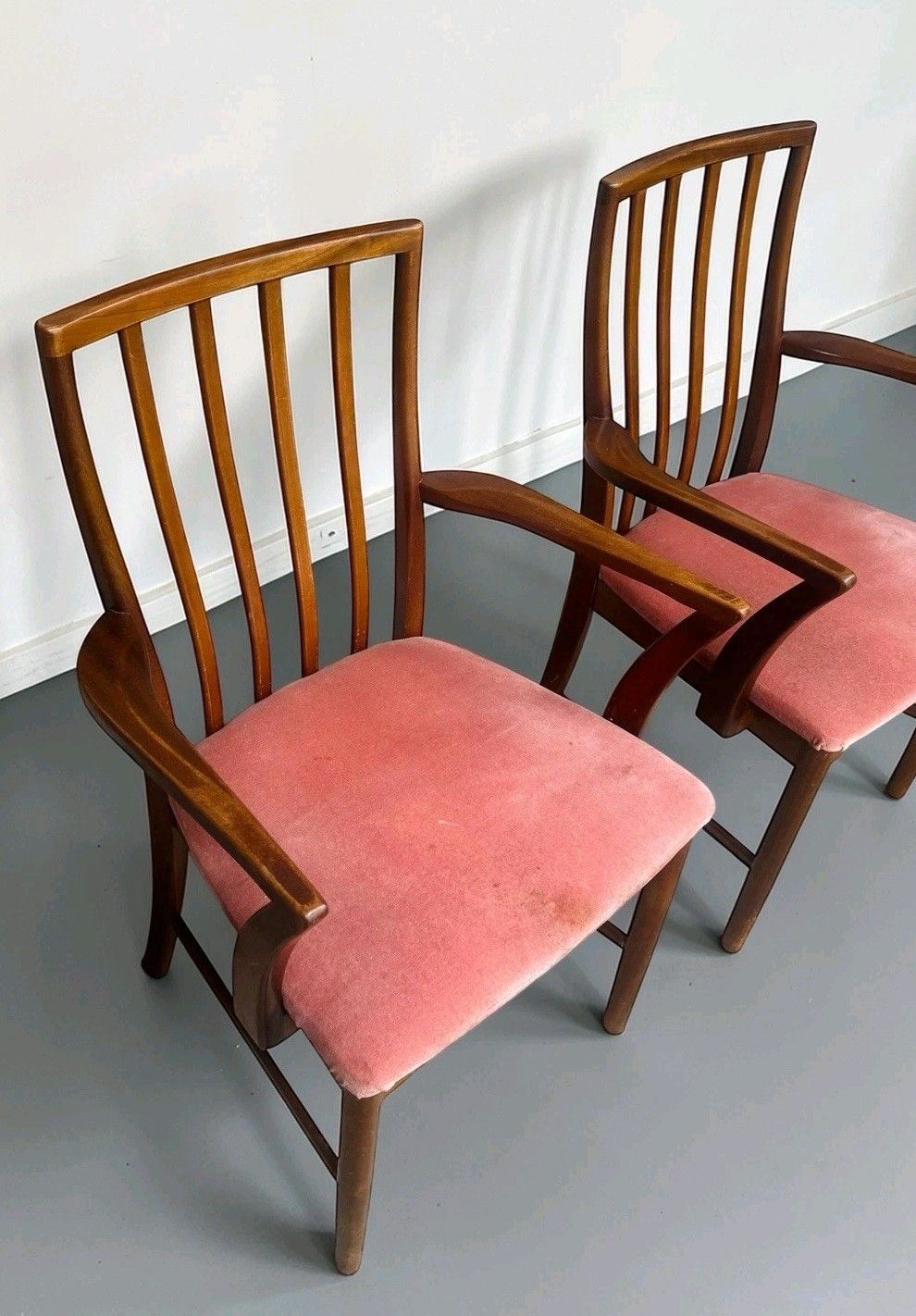 Set Of Six Teak Gordon Russell Dining Chairs Mid Century Retro C1960s photo vintage