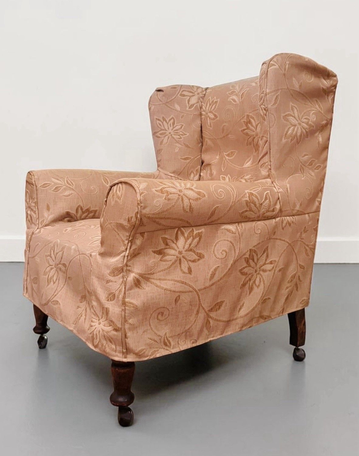 Antique Country House Walnut Armchair Wingback Victorian C1890s Superb Quality photo vinterior