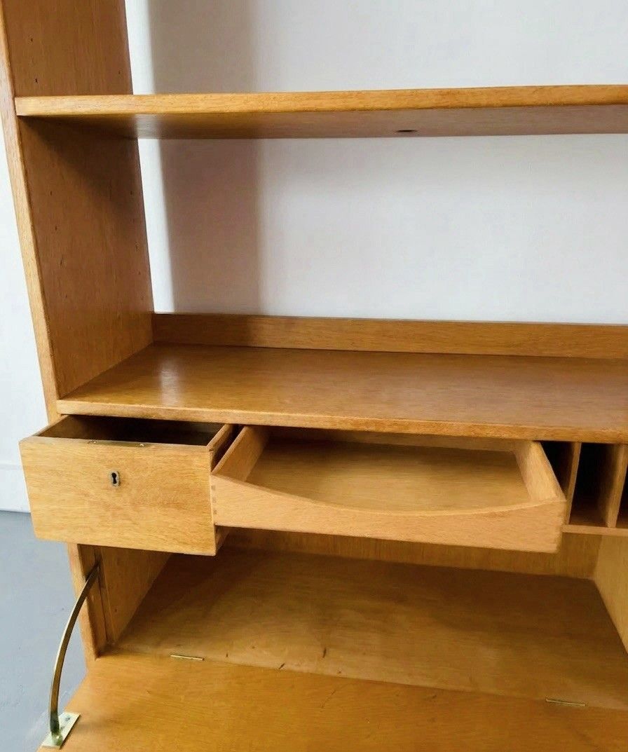 Hans Wegner Ry 100 Oak Shelving System Bookcase Mid Century C1960s Very Rare photo vinterior